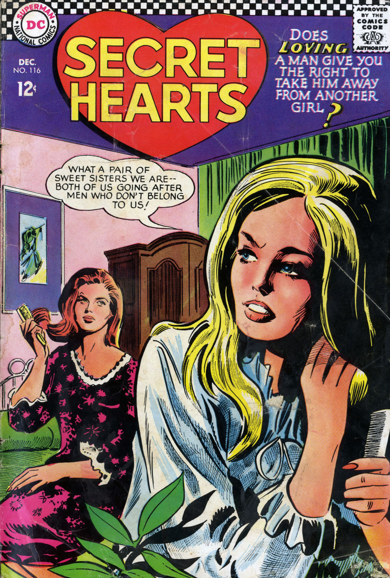 Read online Secret Hearts comic -  Issue #116 - 1