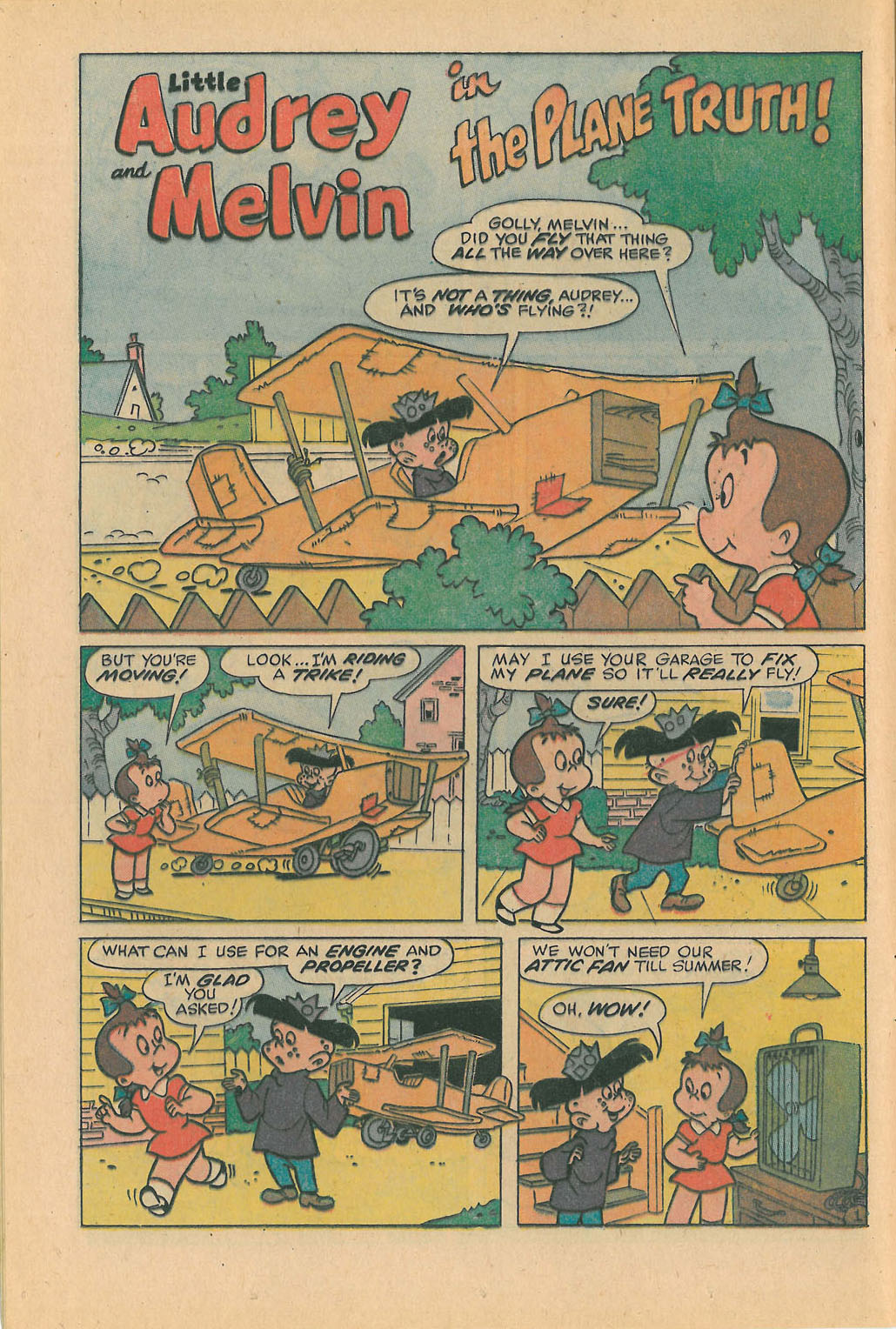 Read online Little Audrey And Melvin comic -  Issue #56 - 12