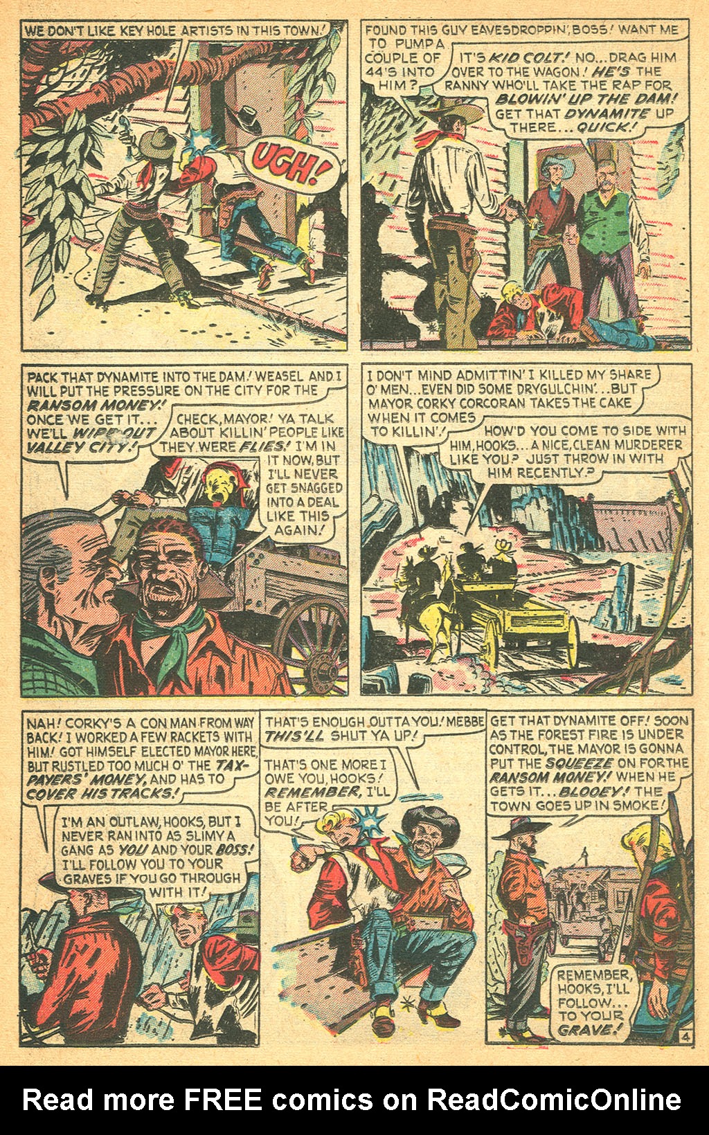 Read online Kid Colt Outlaw comic -  Issue #3 - 37