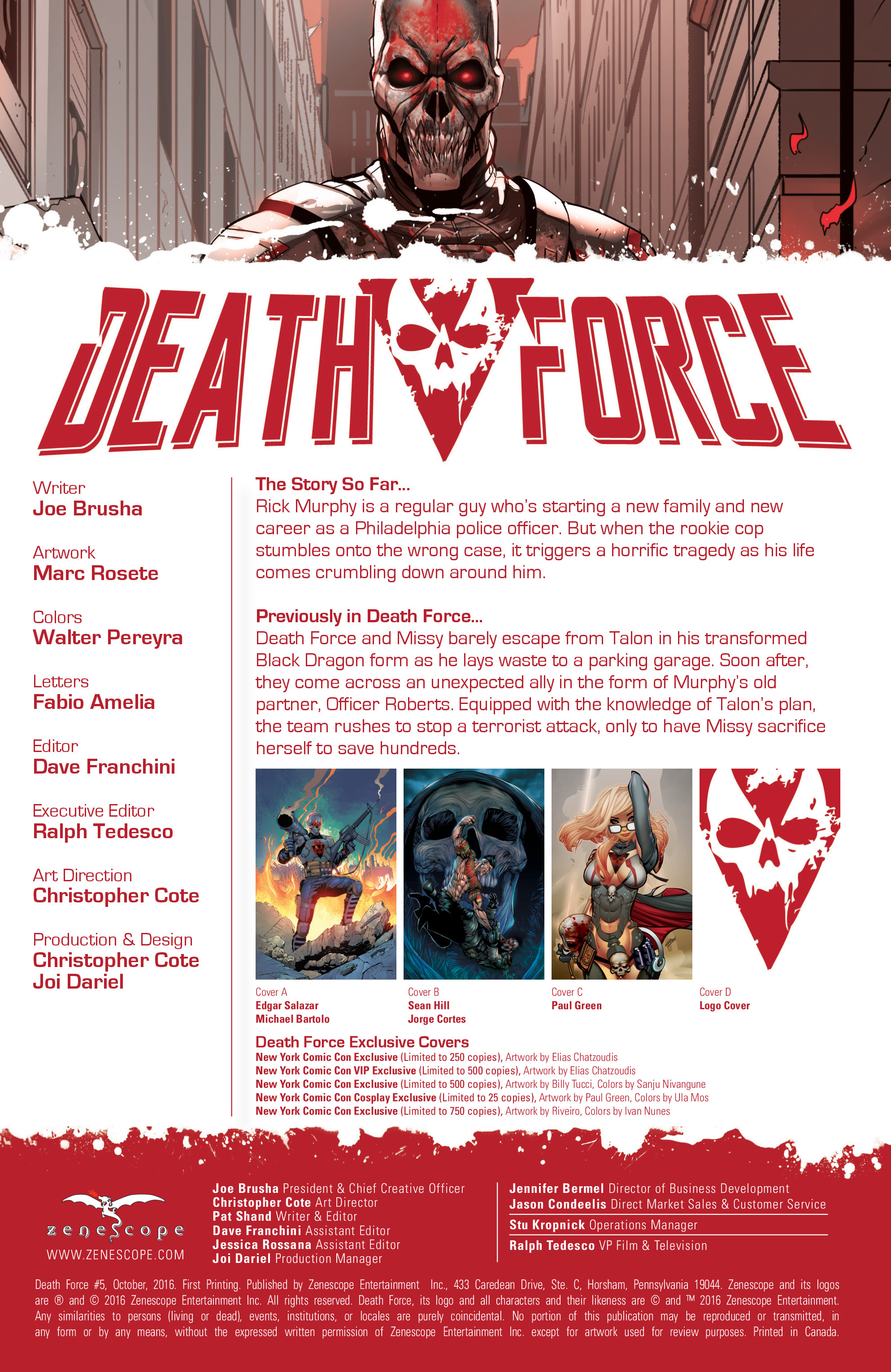 Read online Death Force comic -  Issue #5 - 2