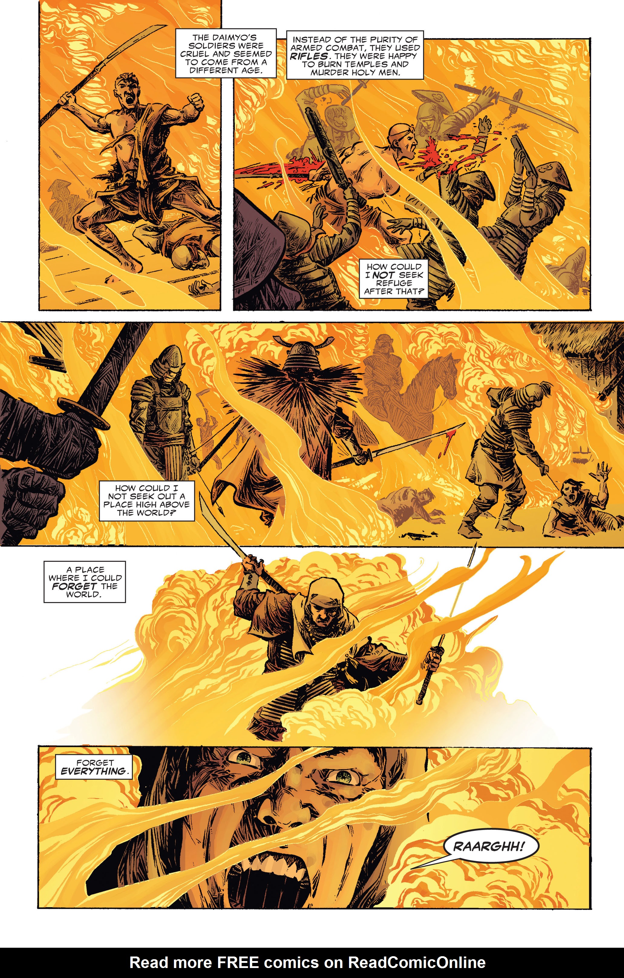 Read online 5 Ronin (2011) comic -  Issue #2 - 19
