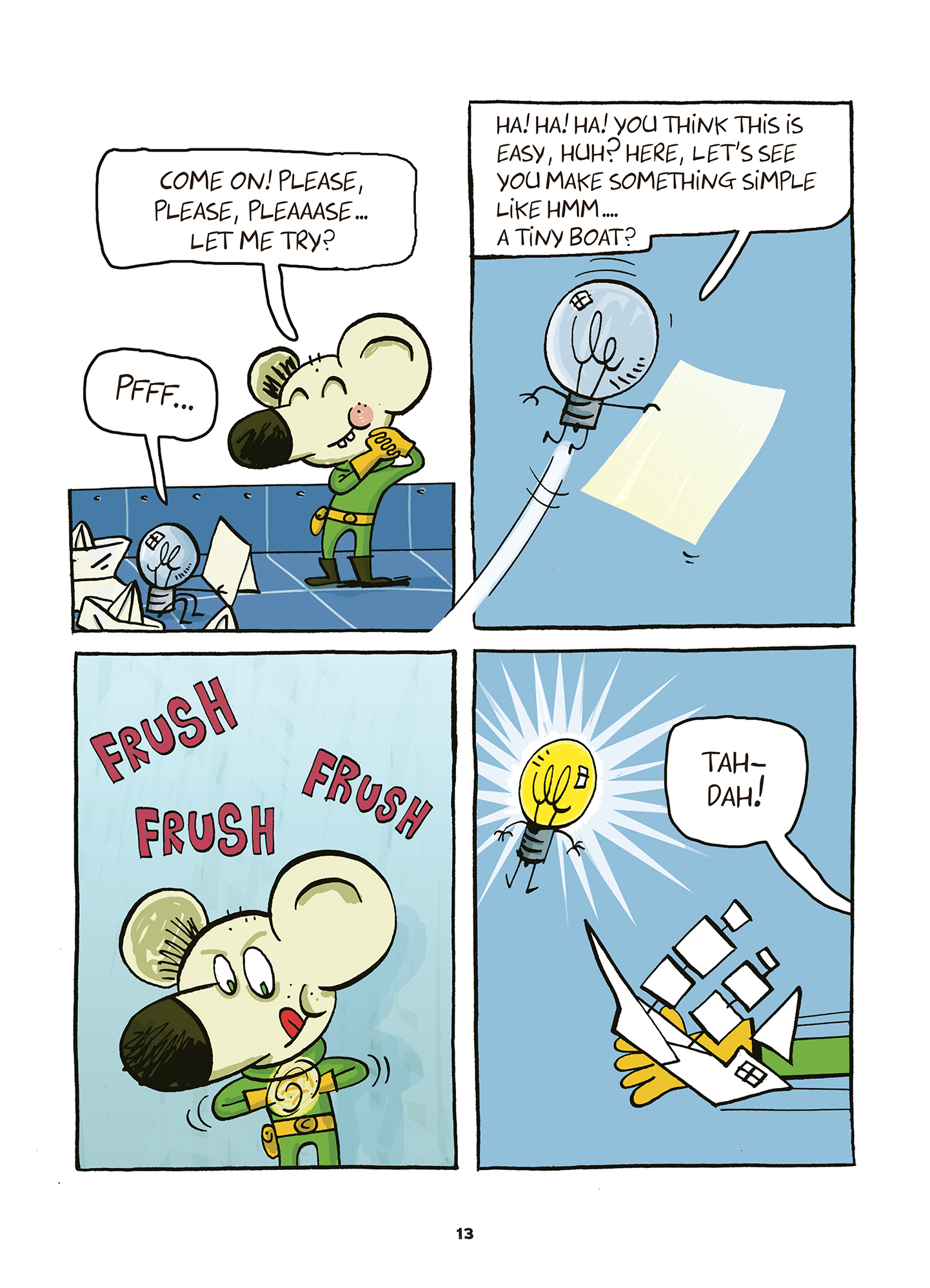 Read online Astro Mouse and Light Bulb comic -  Issue # TPB - 15