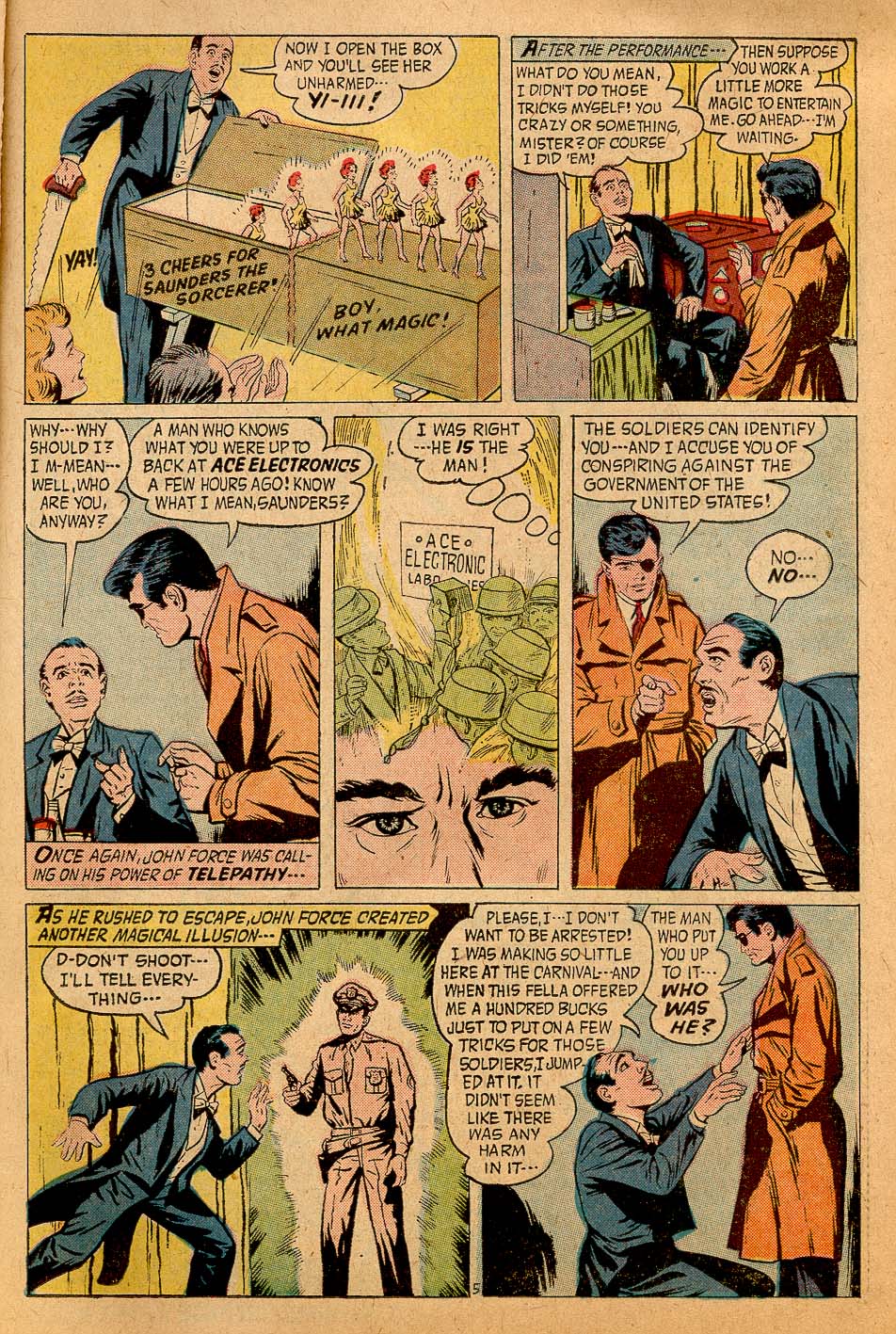 Read online Magic Agent comic -  Issue #1 - 6