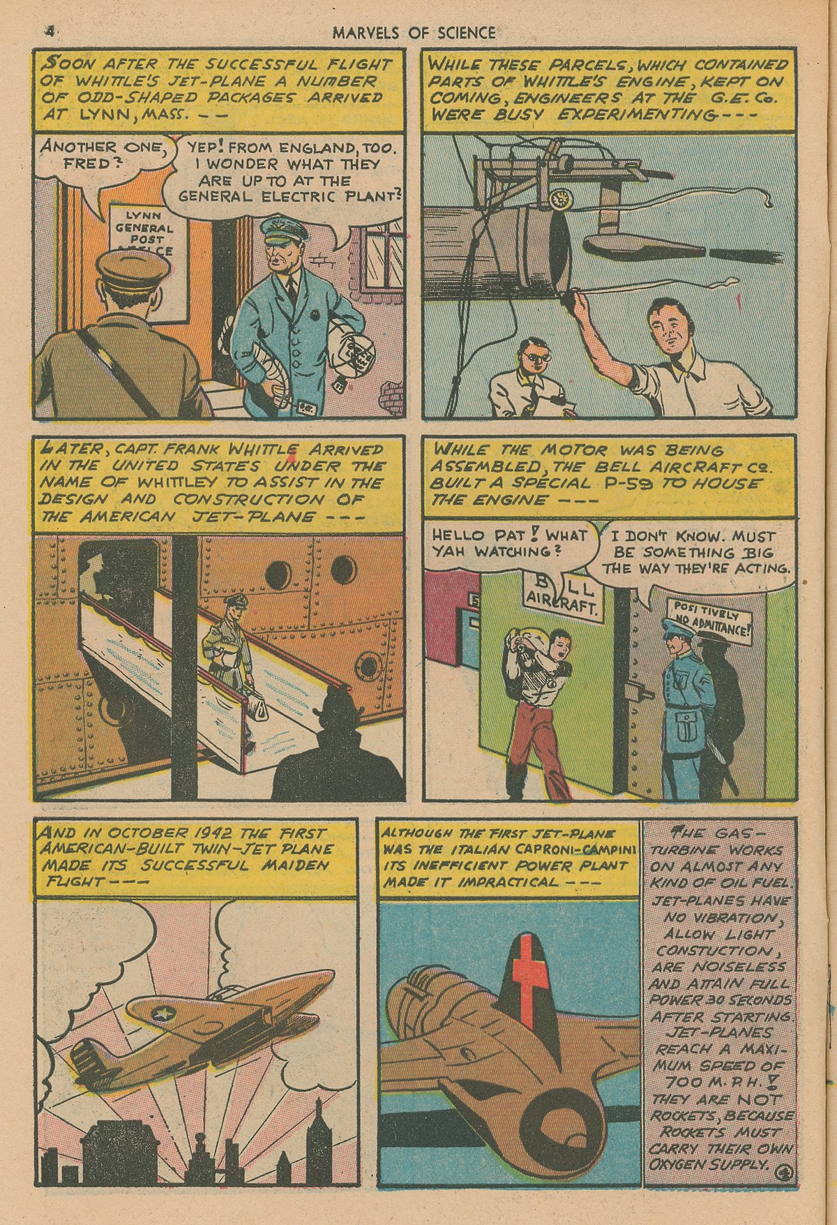 Read online Marvels Of Science comic -  Issue #1 - 6