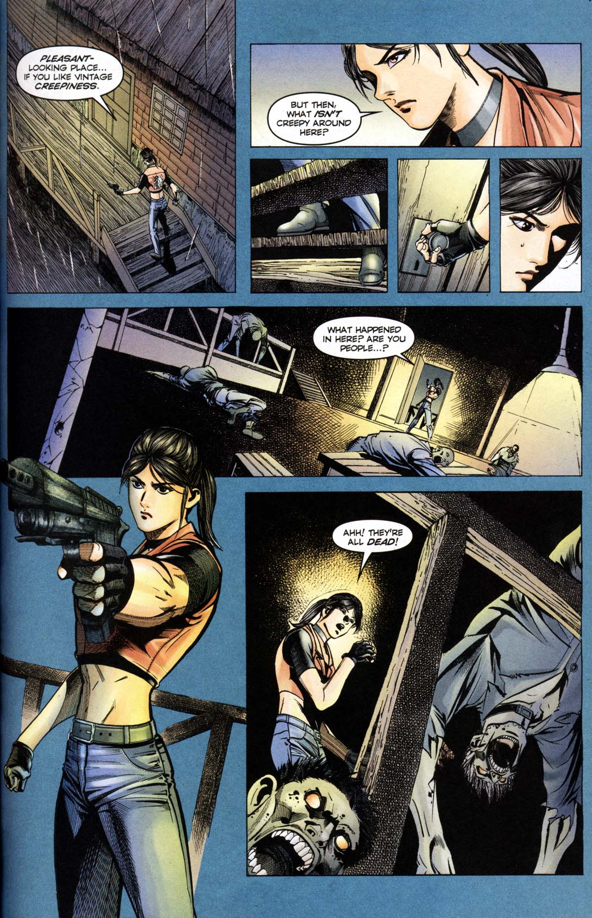 Read online Resident Evil Code: Veronica comic -  Issue #1 - 29