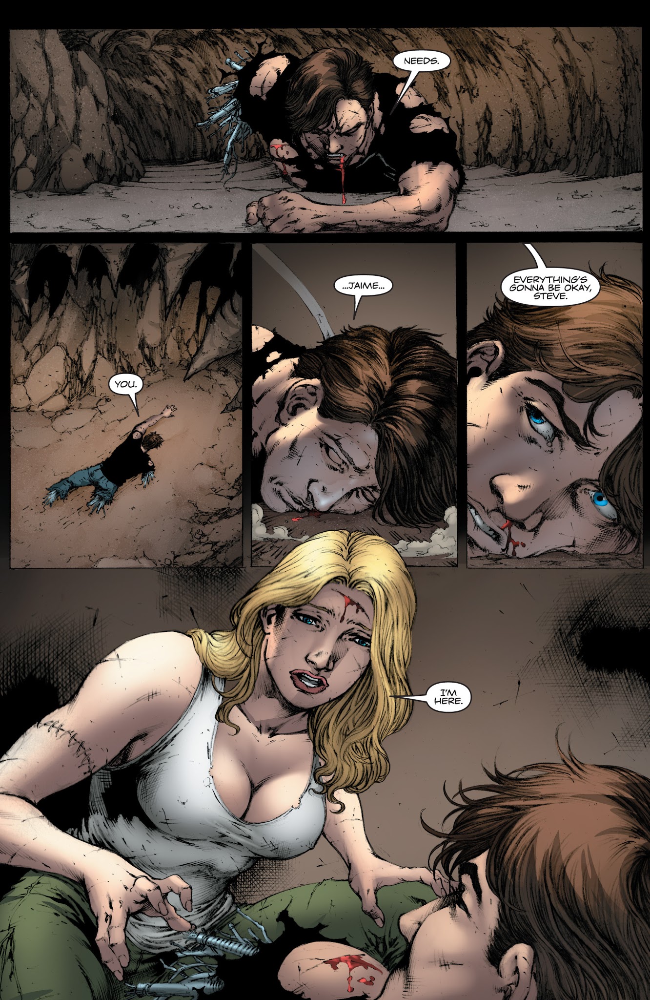 Read online The Bionic Man vs. The Bionic Woman comic -  Issue # TPB - 76