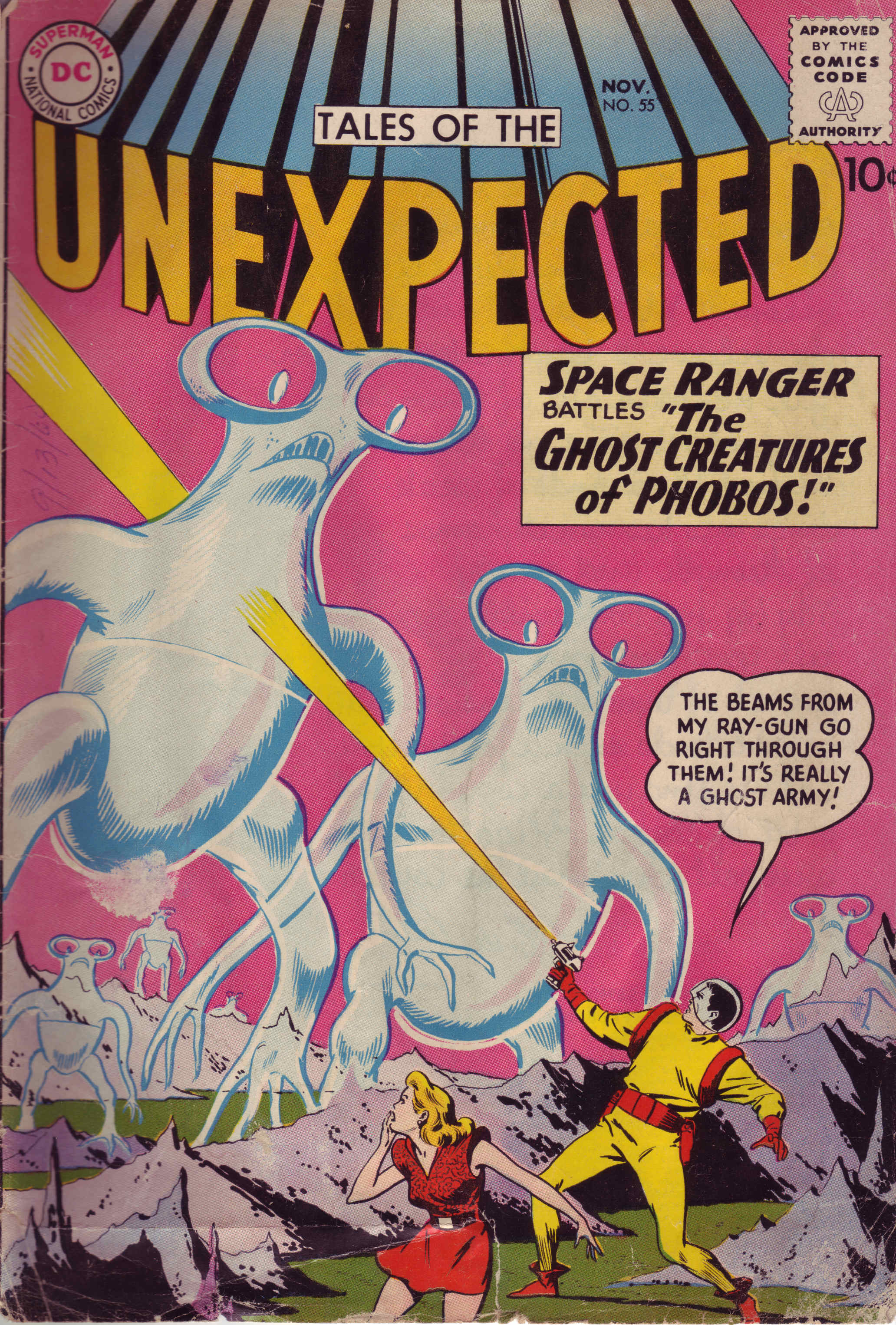 Read online Tales of the Unexpected comic -  Issue #55 - 1