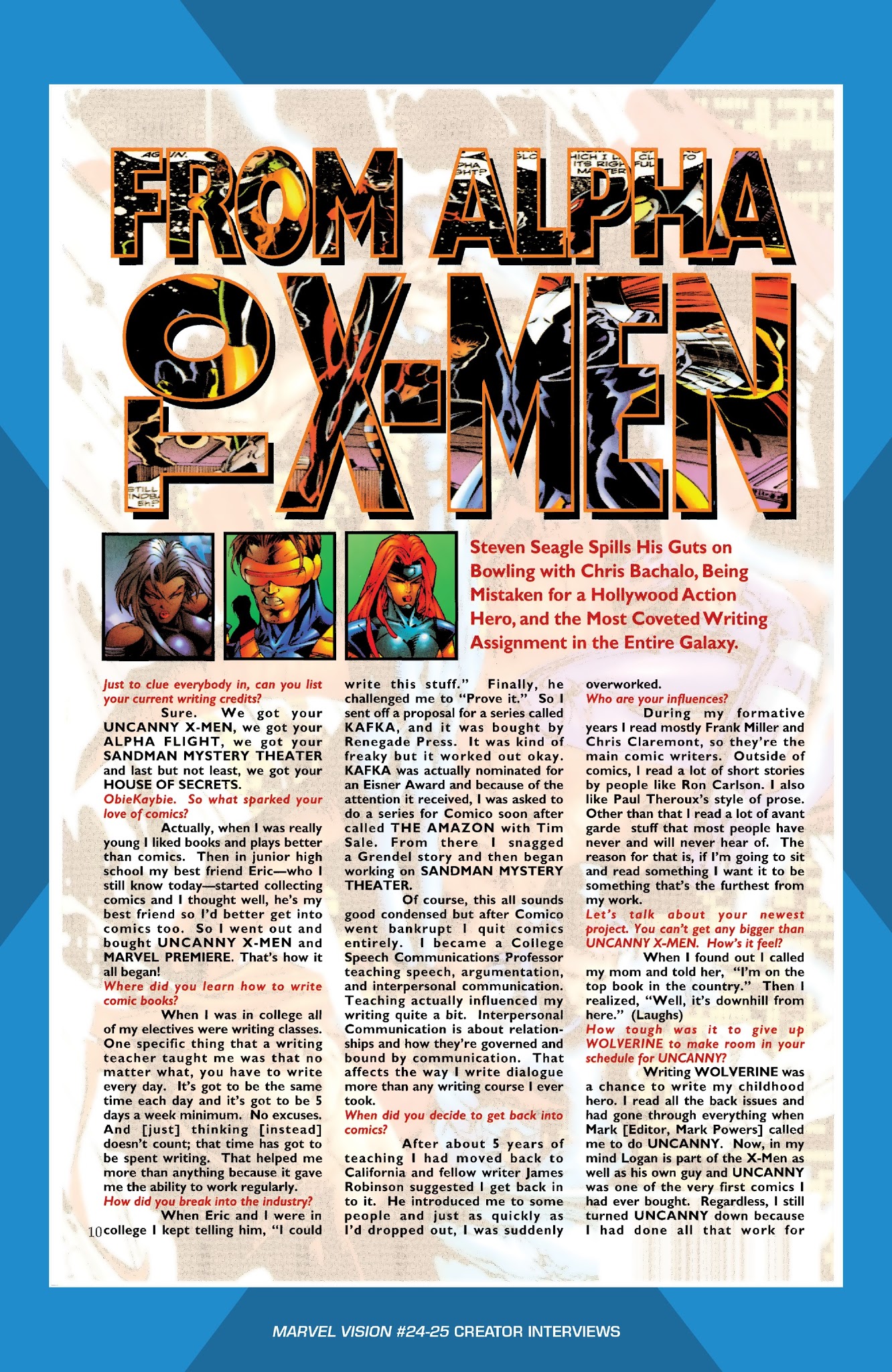 Read online X-Men: Blue: Reunion comic -  Issue # TPB - 307