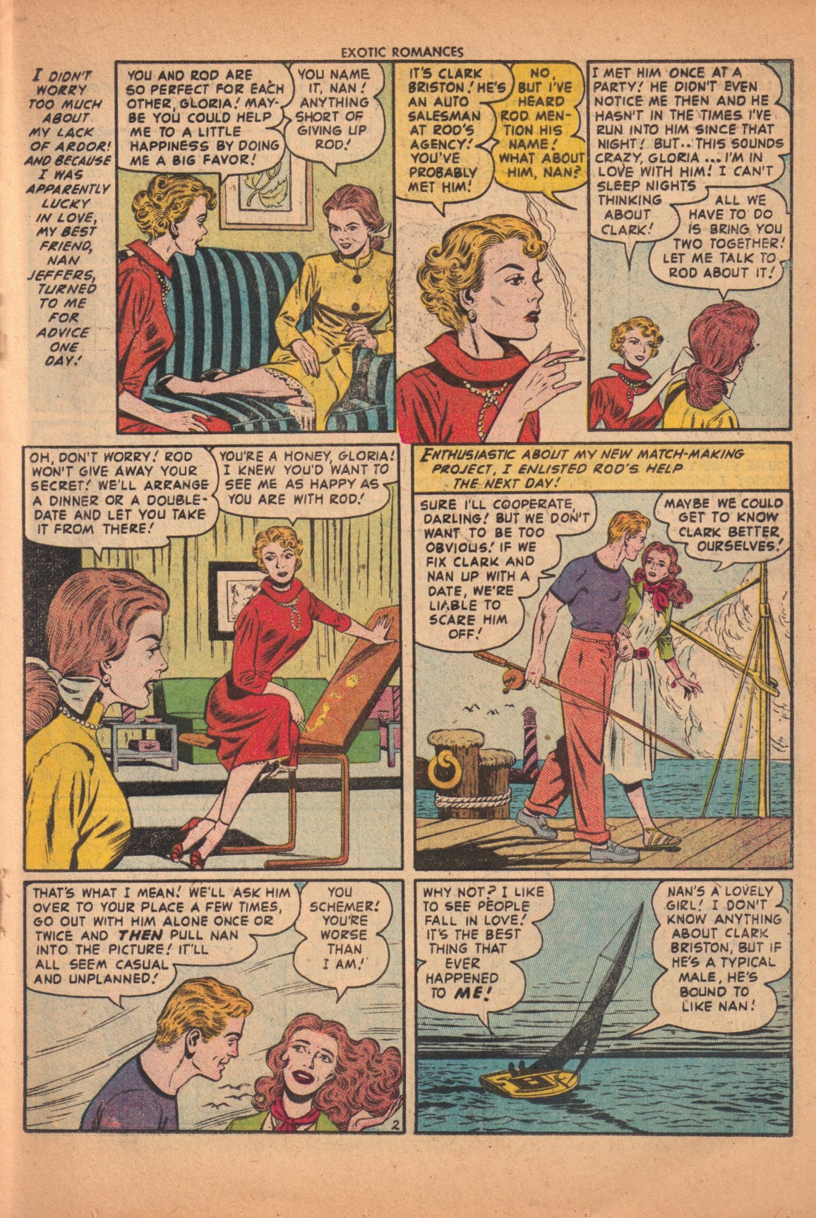 Read online Exotic Romances comic -  Issue #25 - 19