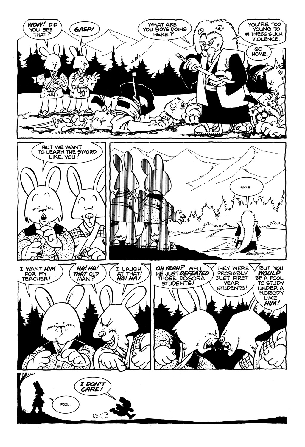 Read online Usagi Yojimbo (1987) comic -  Issue #1 - 10