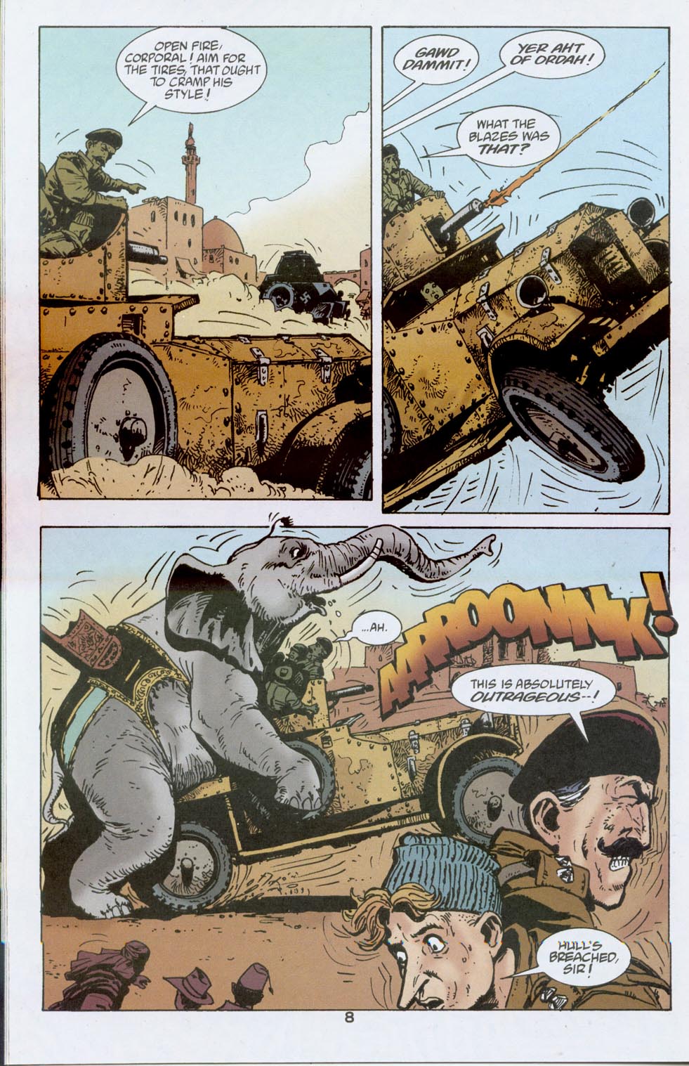 Read online Adventures in the Rifle Brigade: Operation Bollock comic -  Issue #2 - 9
