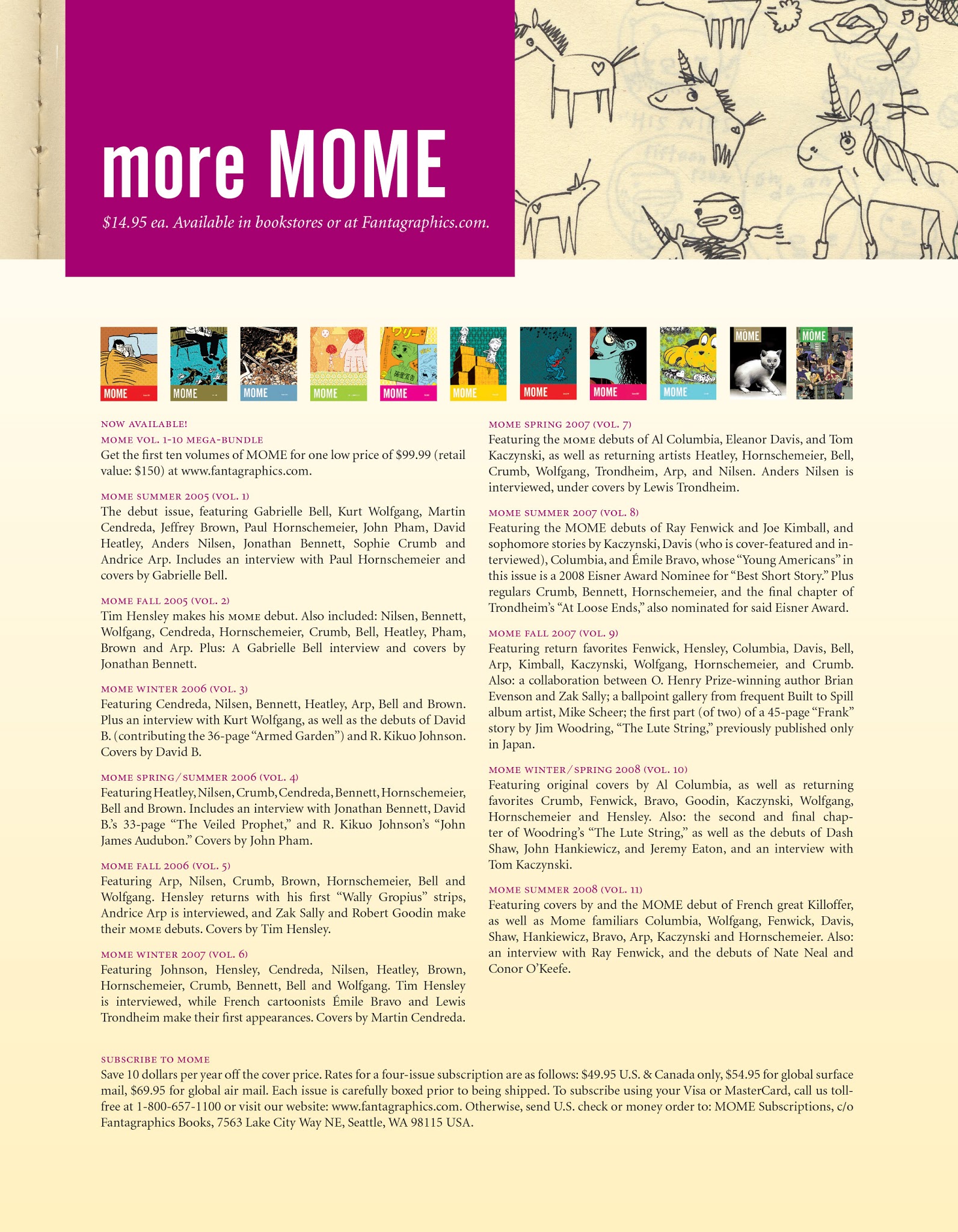 Read online Mome comic -  Issue # TPB 12 - 127