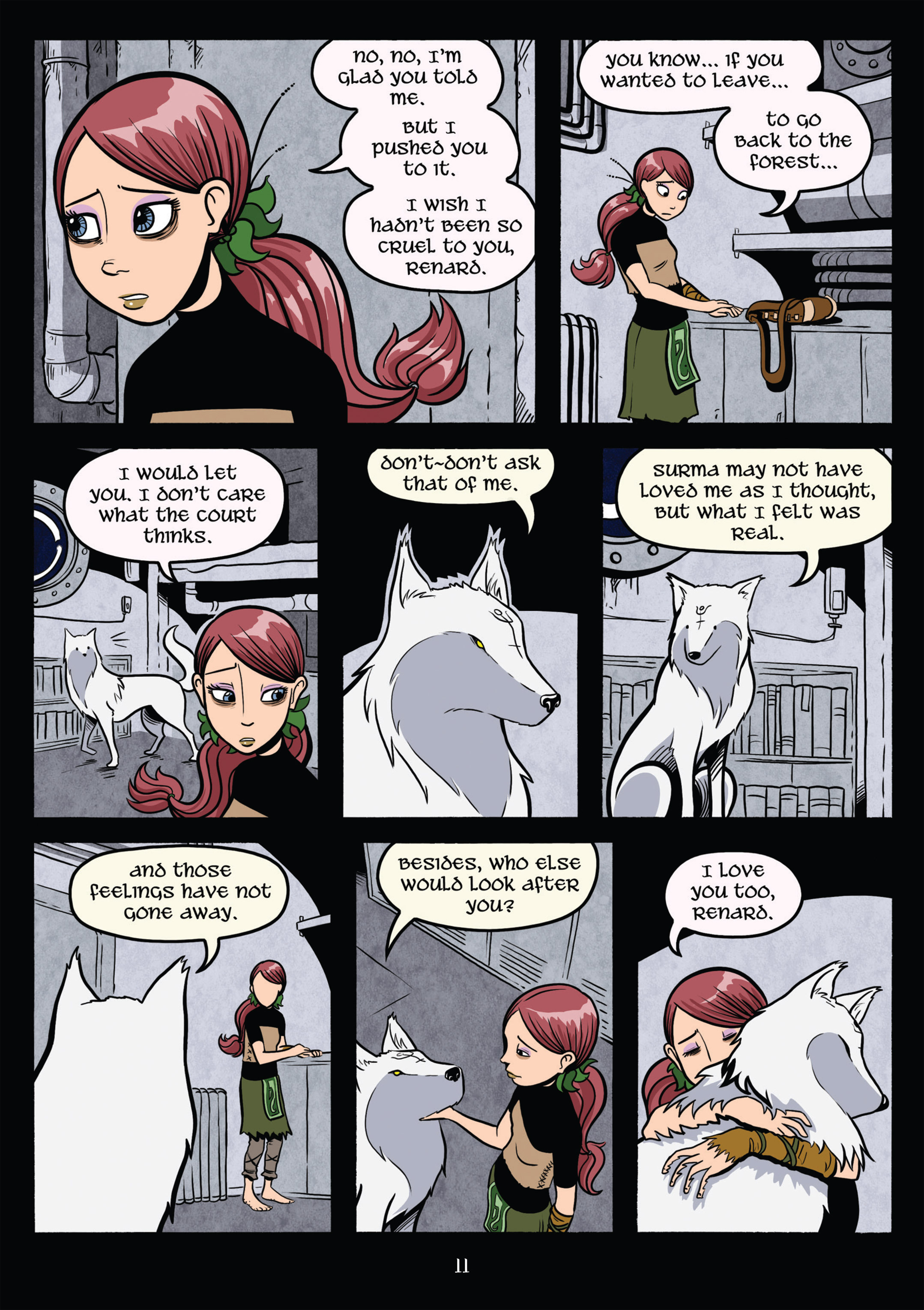 Read online Gunnerkrigg Court comic -  Issue # TPB 4 (Part 1) - 11