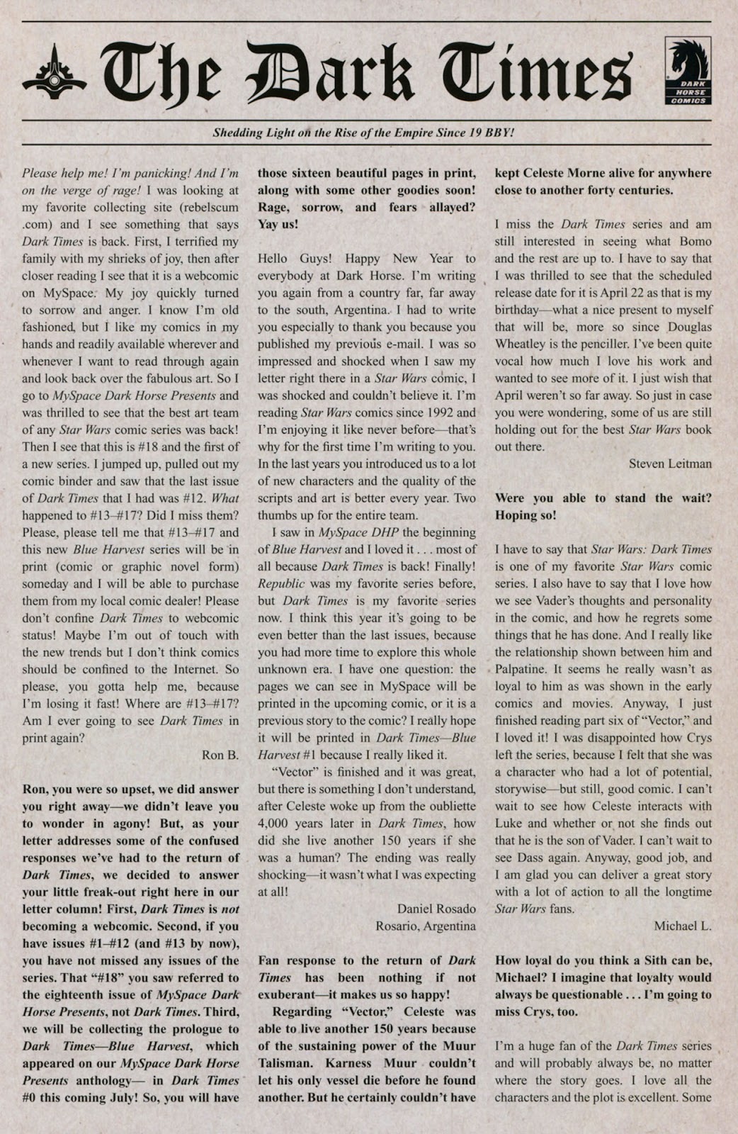 Star Wars: Dark Times issue 14 - Blue Harvest, Part 2 - Page 26