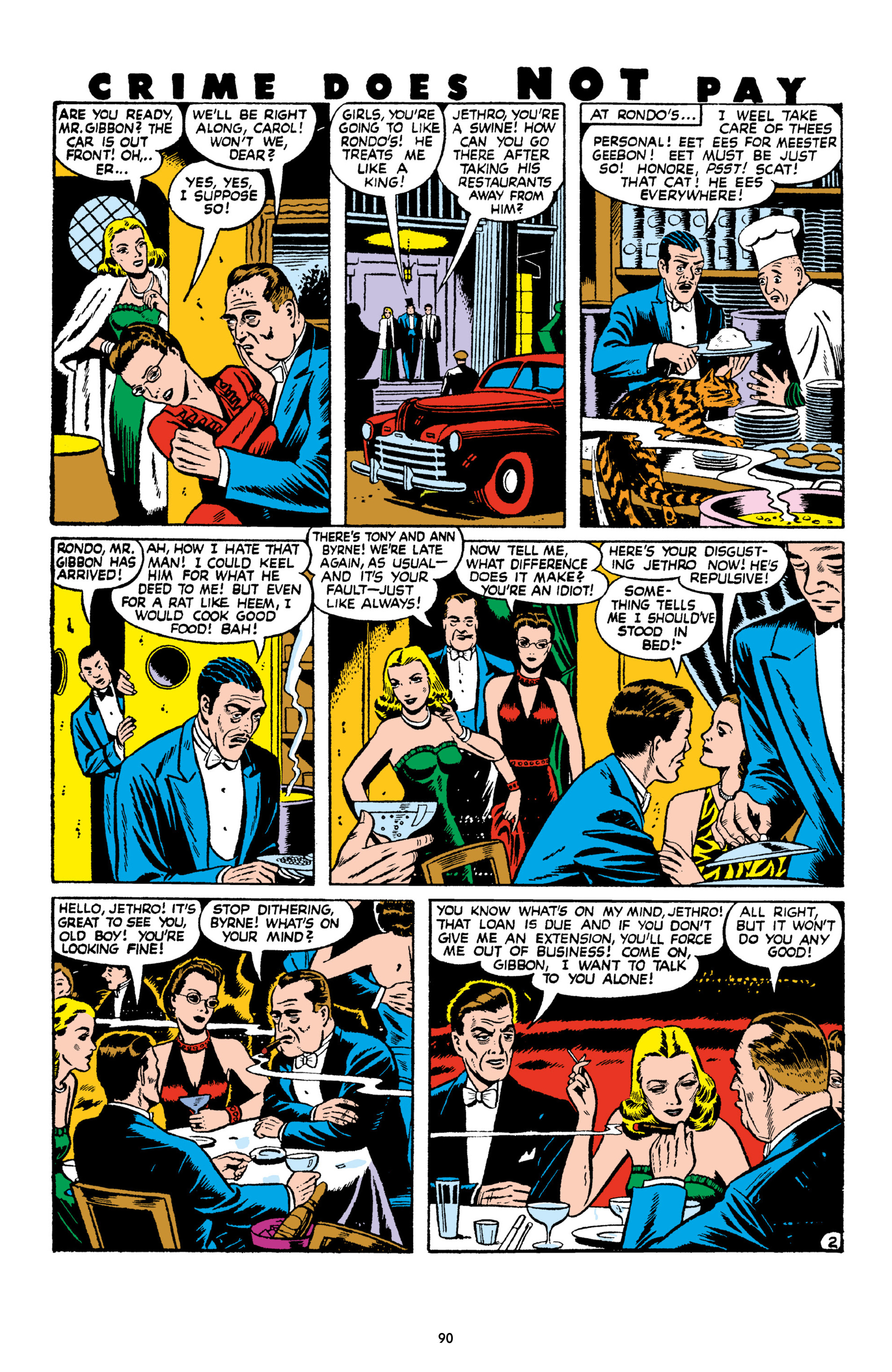 Read online Crime Does Not Pay Archives comic -  Issue # TPB 9 (Part 1) - 92