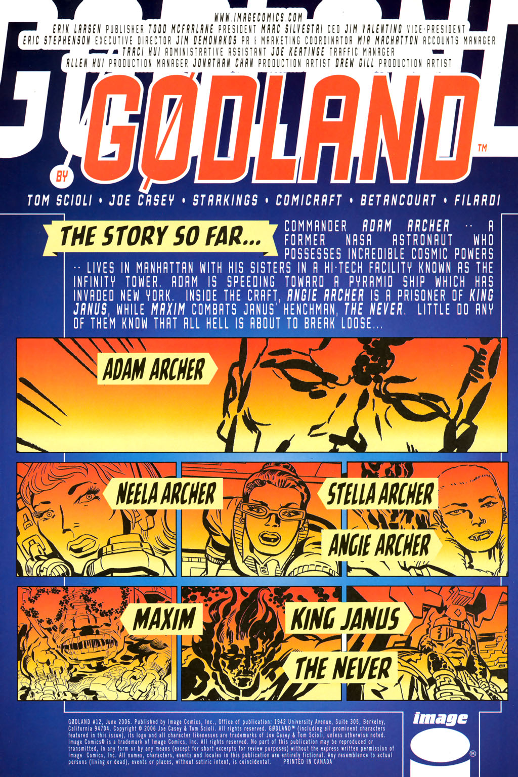 Read online Gødland comic -  Issue #12 - 2