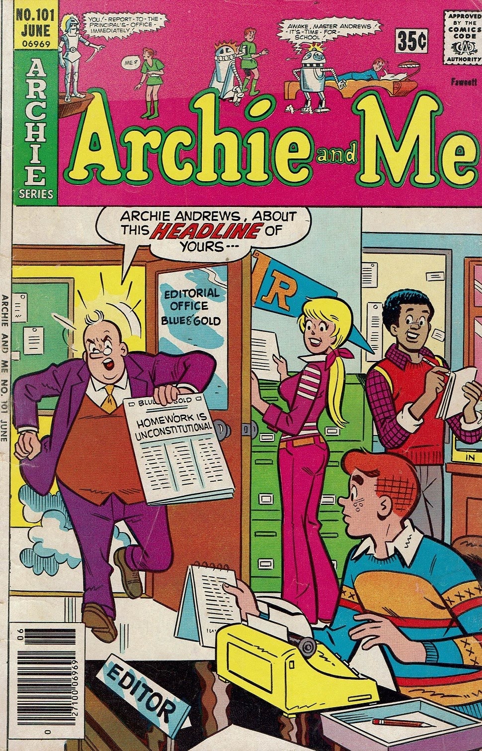Read online Archie and Me comic -  Issue #101 - 1