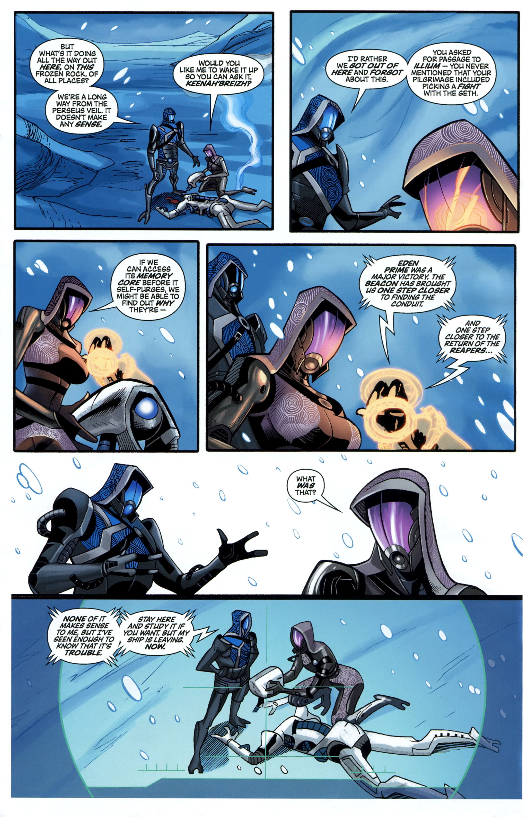 Read online Mass Effect: Homeworlds comic -  Issue #2 - 10