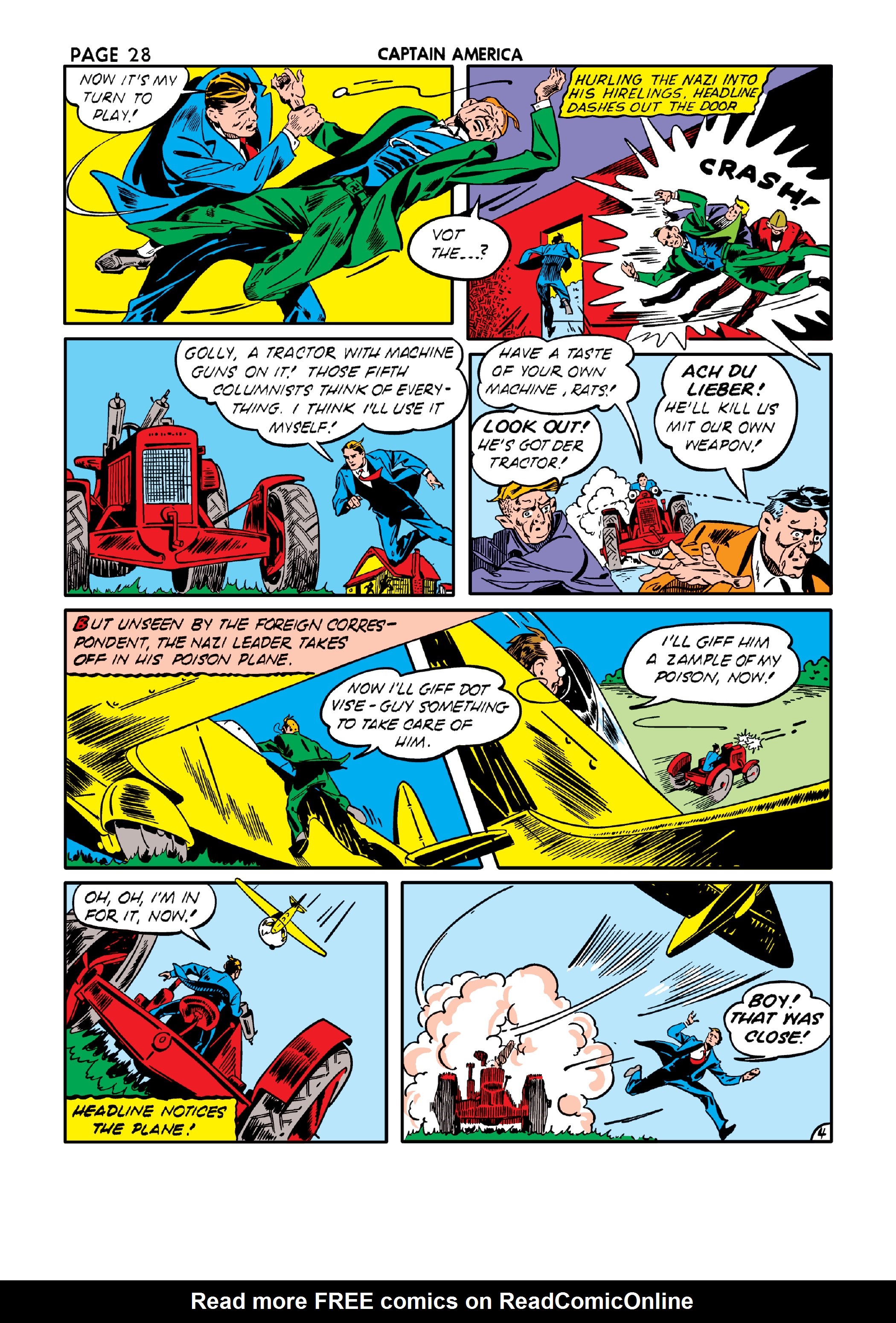 Read online Marvel Masterworks: Golden Age Captain America comic -  Issue # TPB 2 (Part 3) - 34