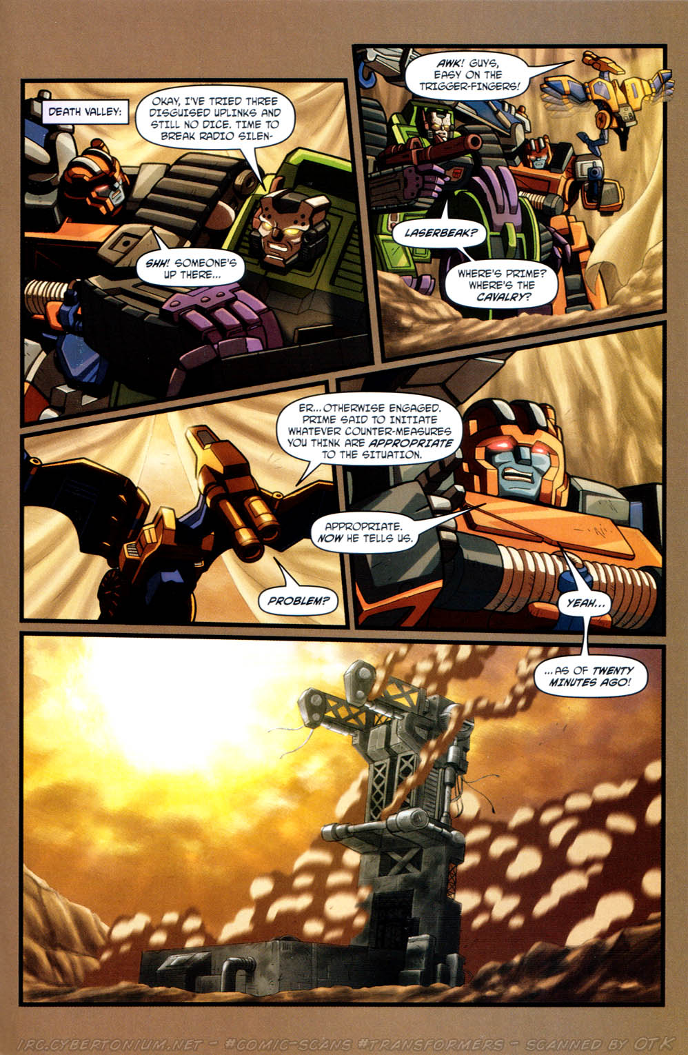 Read online Transformers Armada comic -  Issue #12 - 23