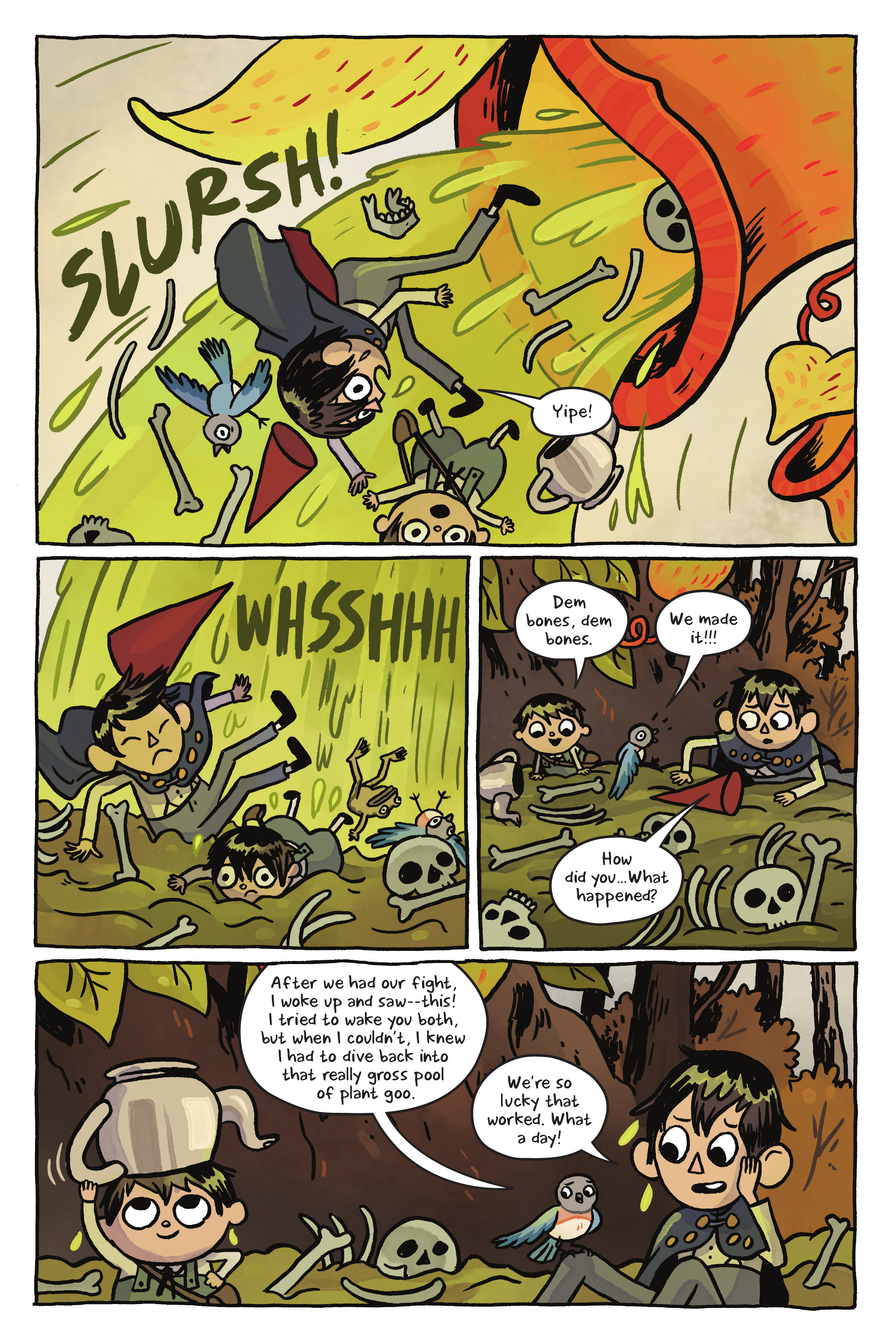 Read online Over the Garden Wall: Distillatoria comic -  Issue # TPB - 117