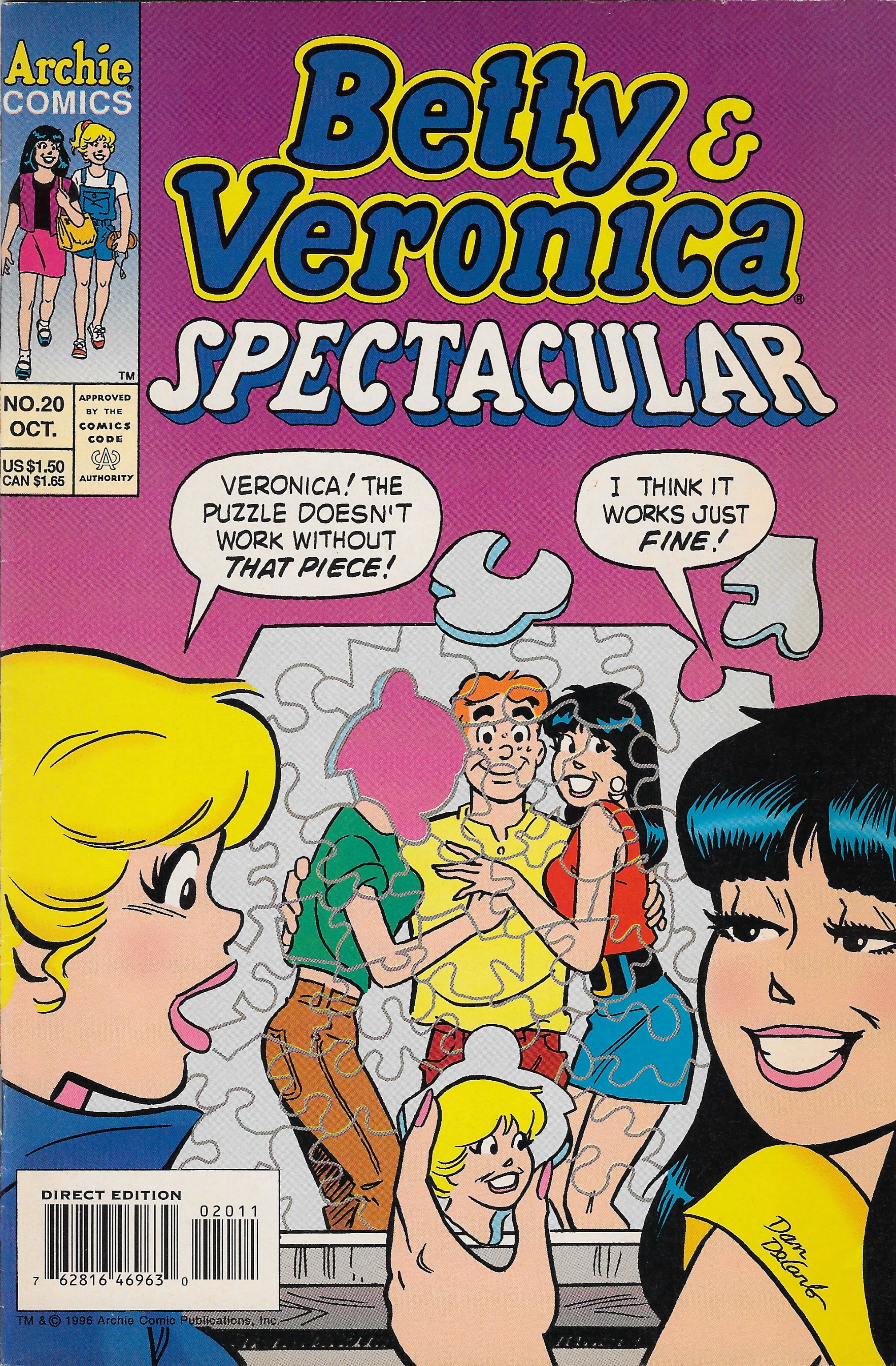 Read online Betty & Veronica Spectacular comic -  Issue #20 - 1