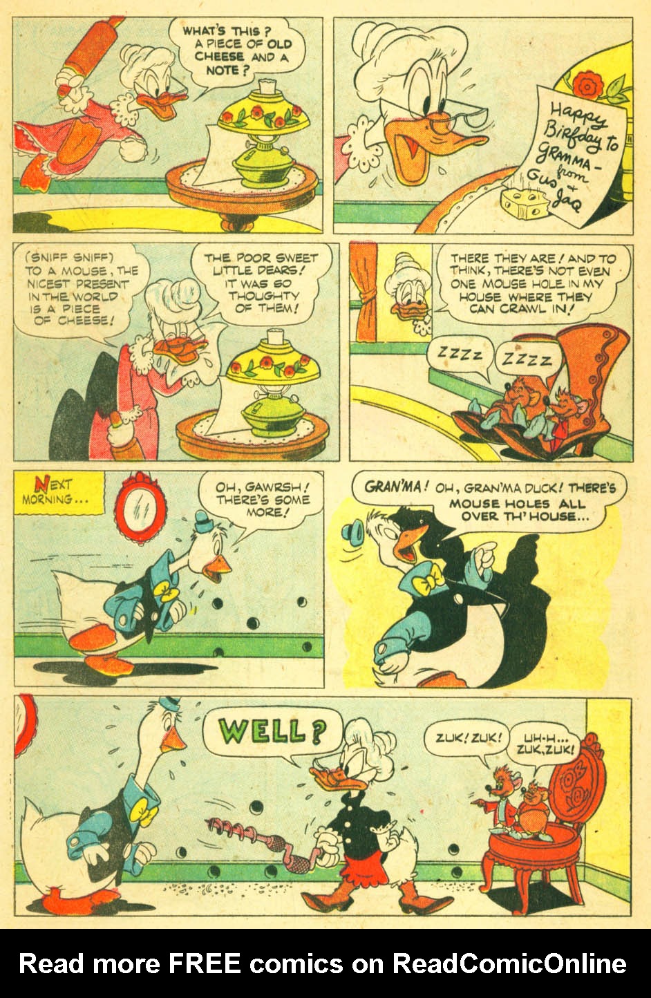 Read online Walt Disney's Comics and Stories comic -  Issue #121 - 28