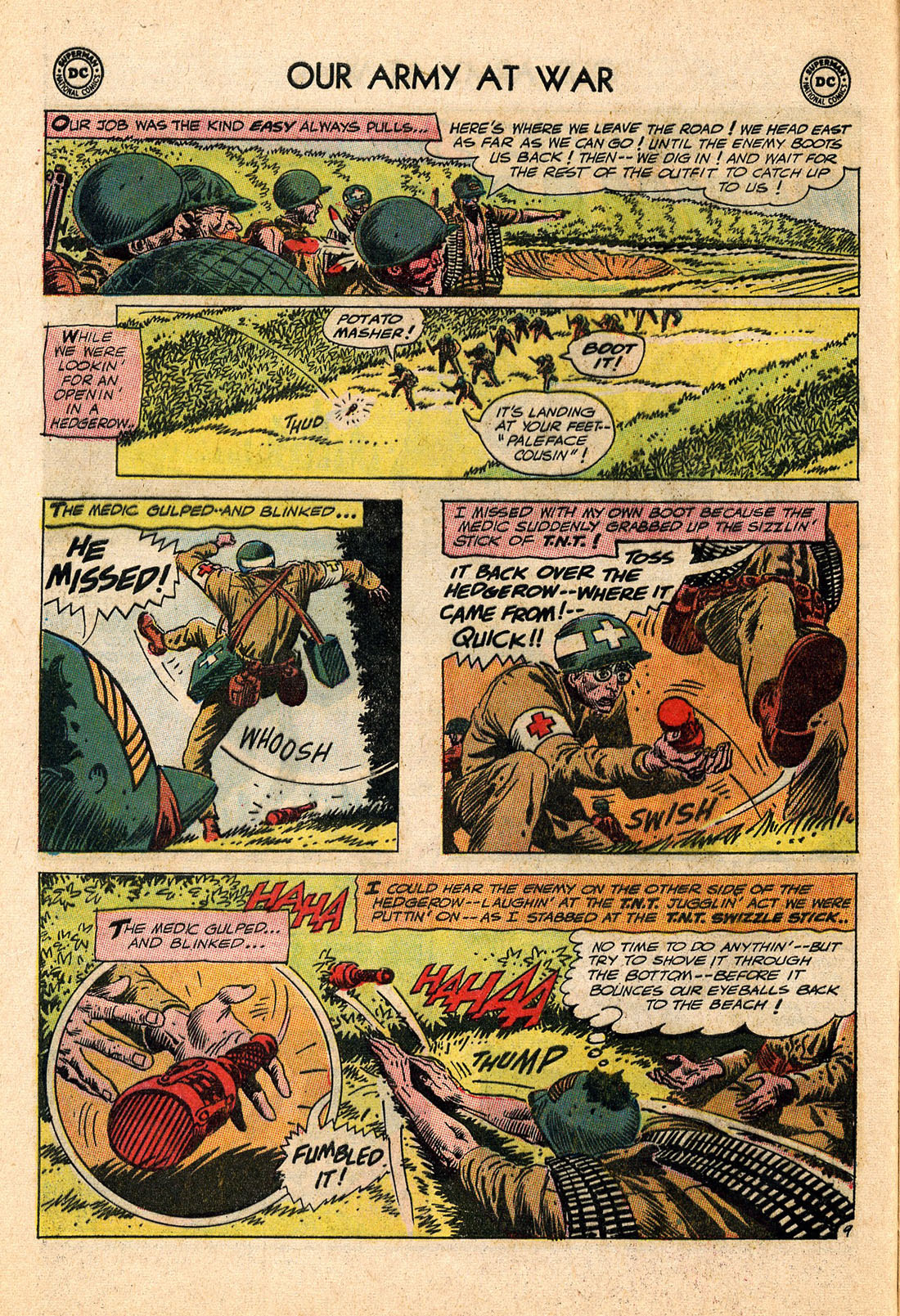 Read online Our Army at War (1952) comic -  Issue #156 - 12