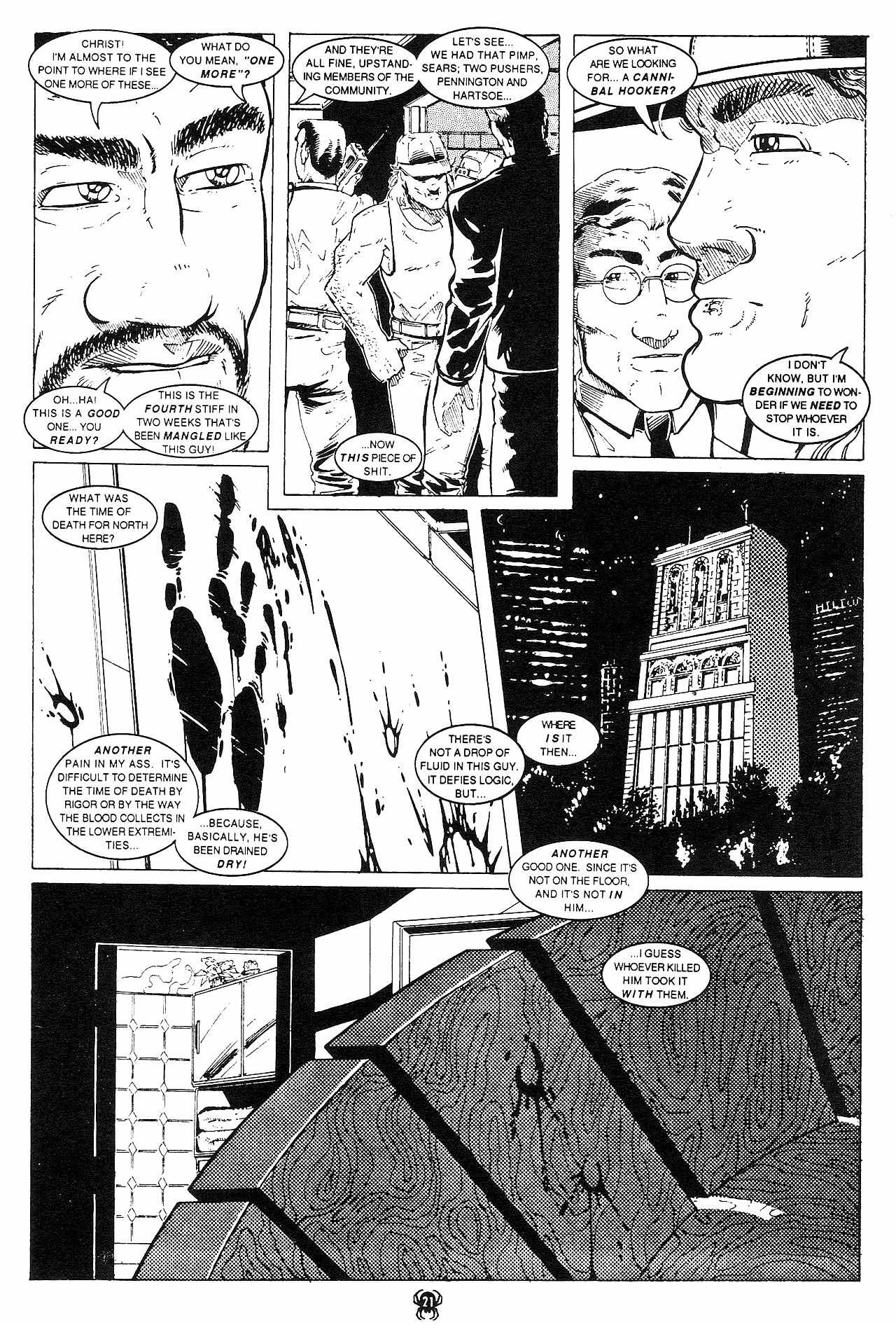 Read online Fangs of the Widow comic -  Issue #4 - 23