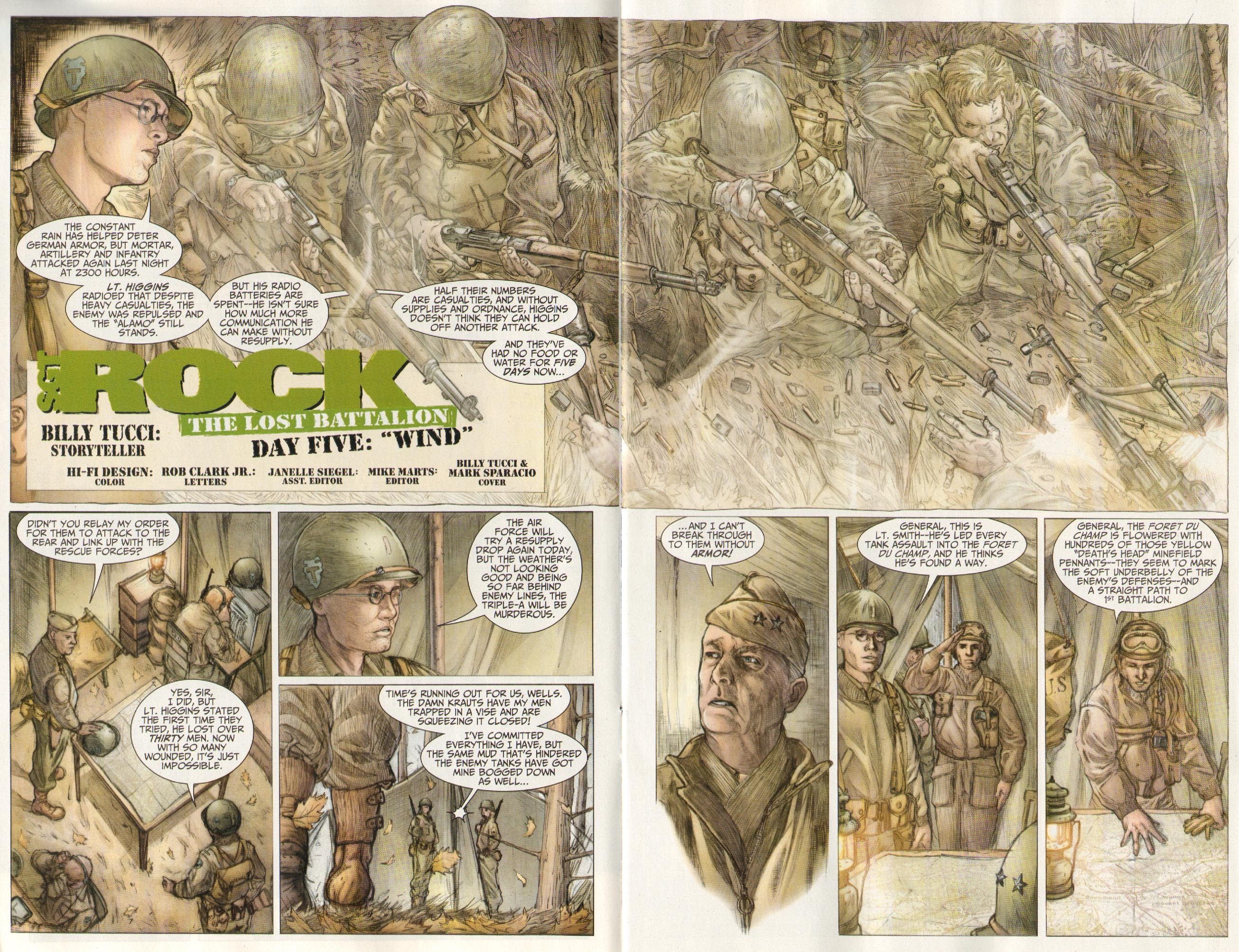 Read online Sgt. Rock: The Lost Battalion comic -  Issue #5 - 3