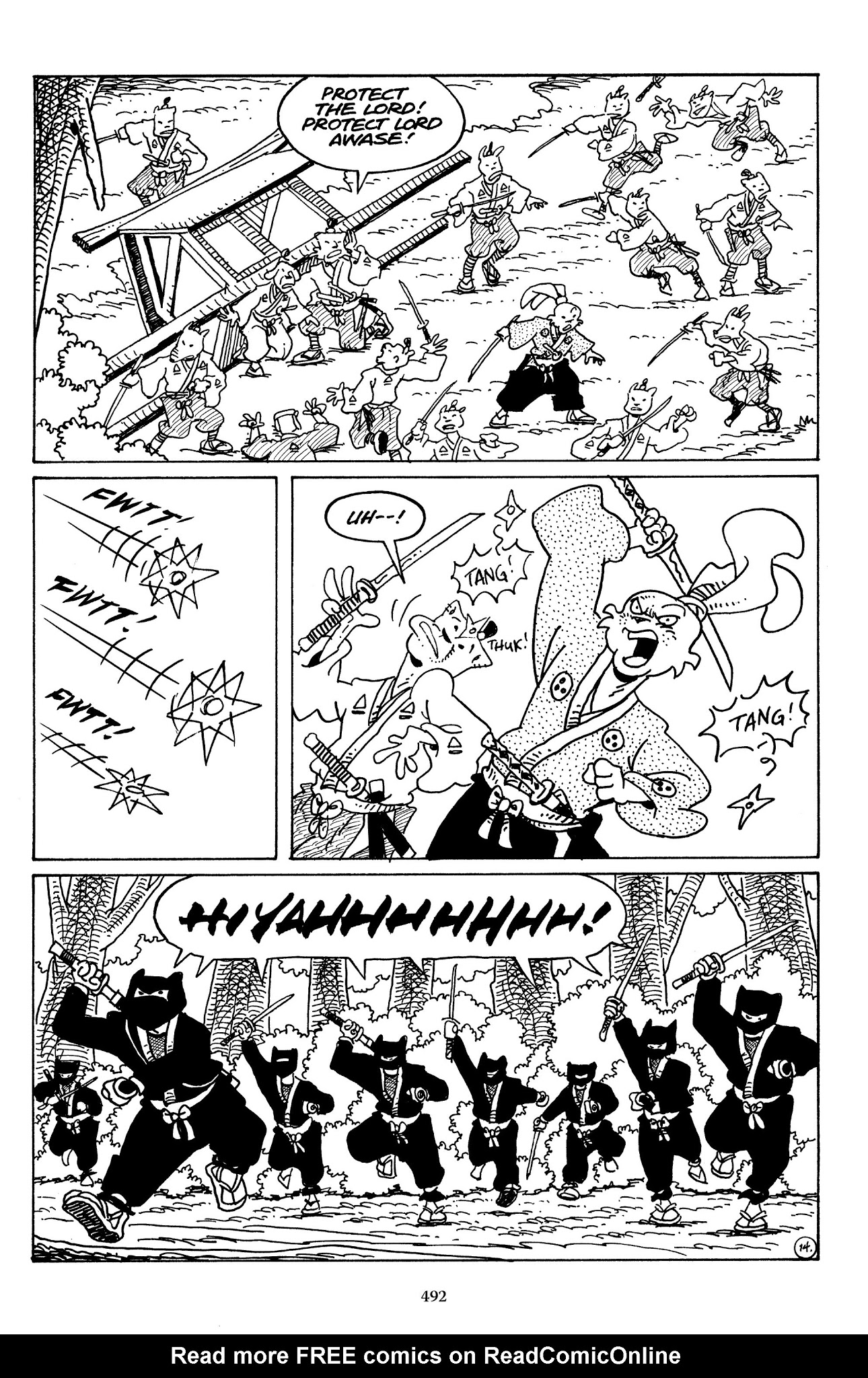 Read online The Usagi Yojimbo Saga comic -  Issue # TPB 6 - 489