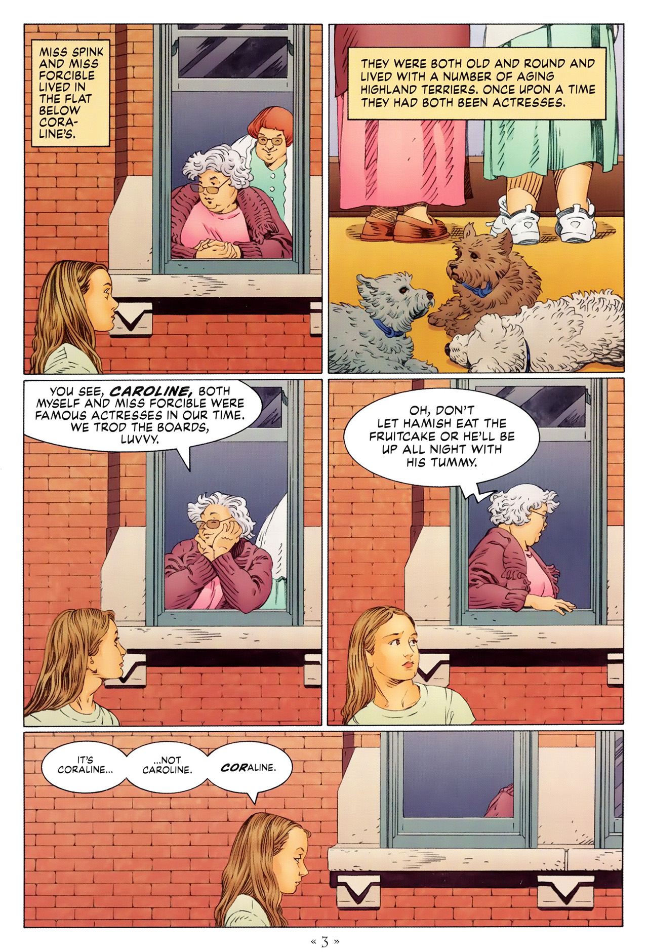 Read online Coraline comic -  Issue #1 - 9