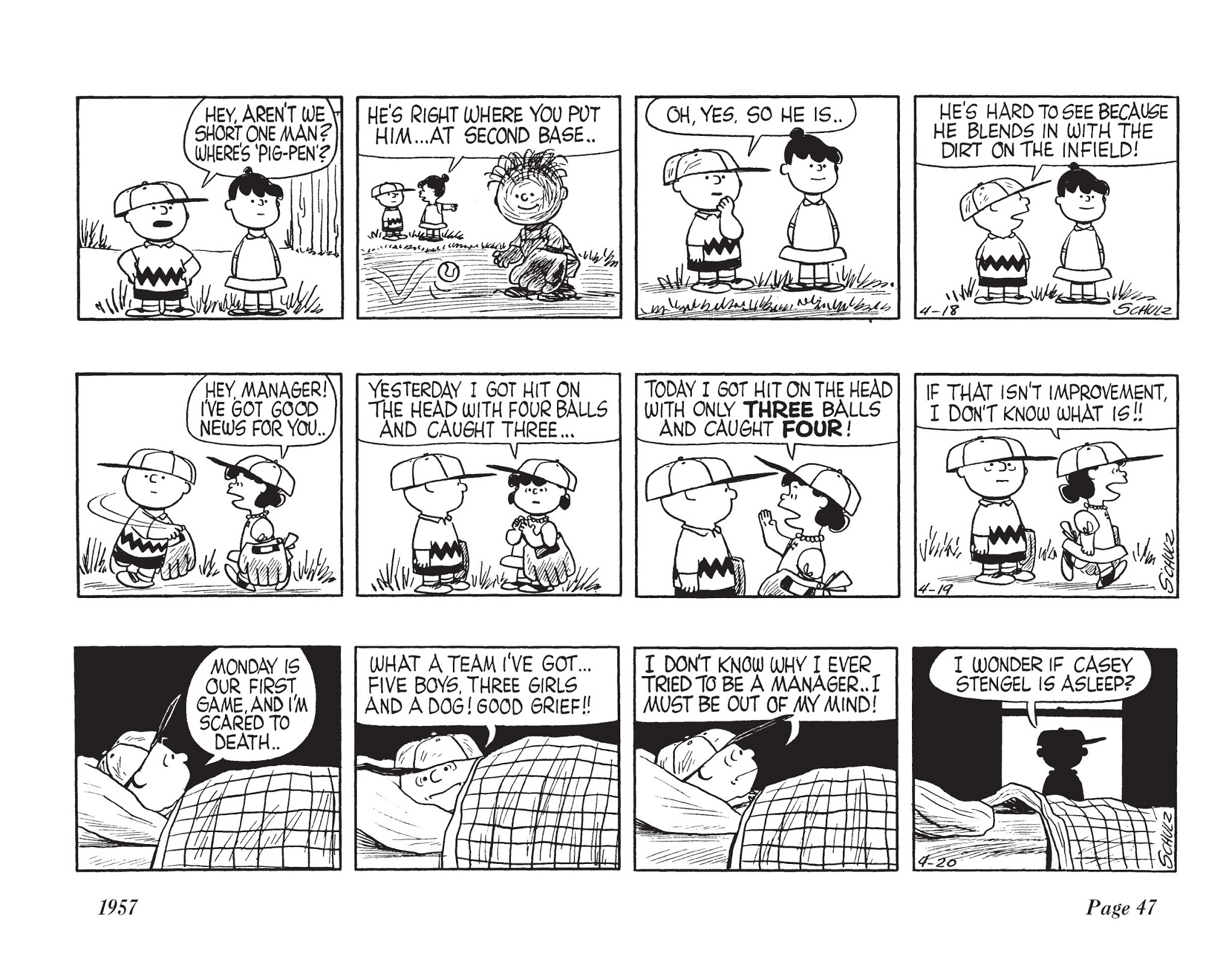 Read online The Complete Peanuts comic -  Issue # TPB 4 - 61