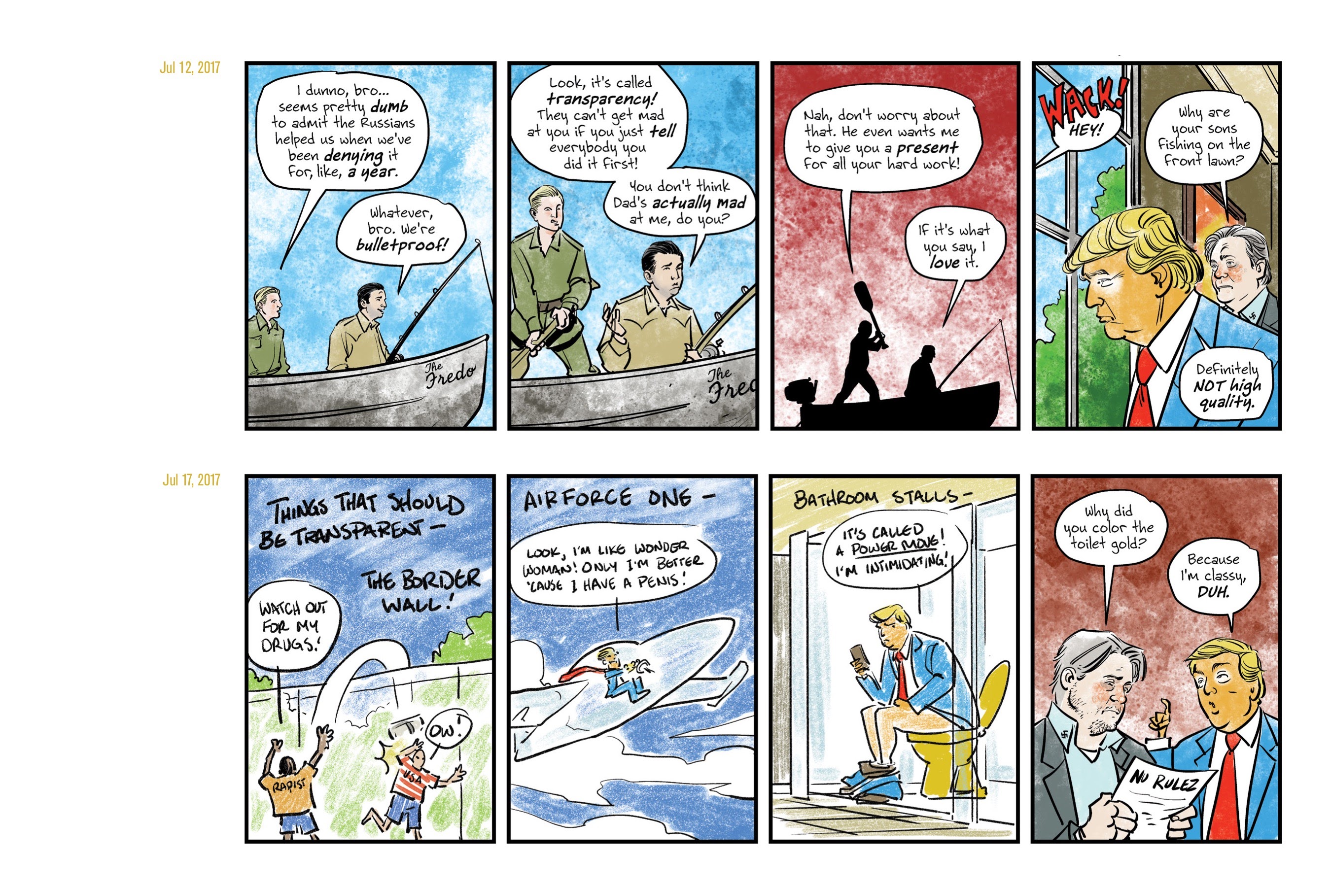 Read online Lil' Donnie: Executive Privilege comic -  Issue # TPB - 42