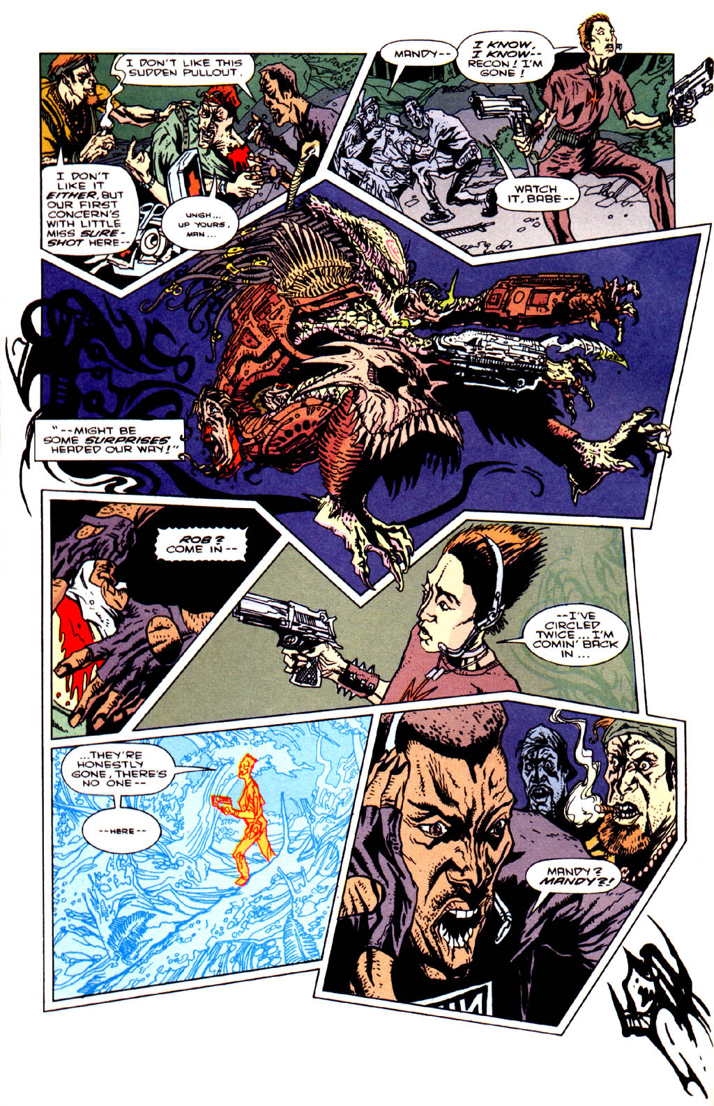Read online Predator:  Bad Blood comic -  Issue #4 - 12