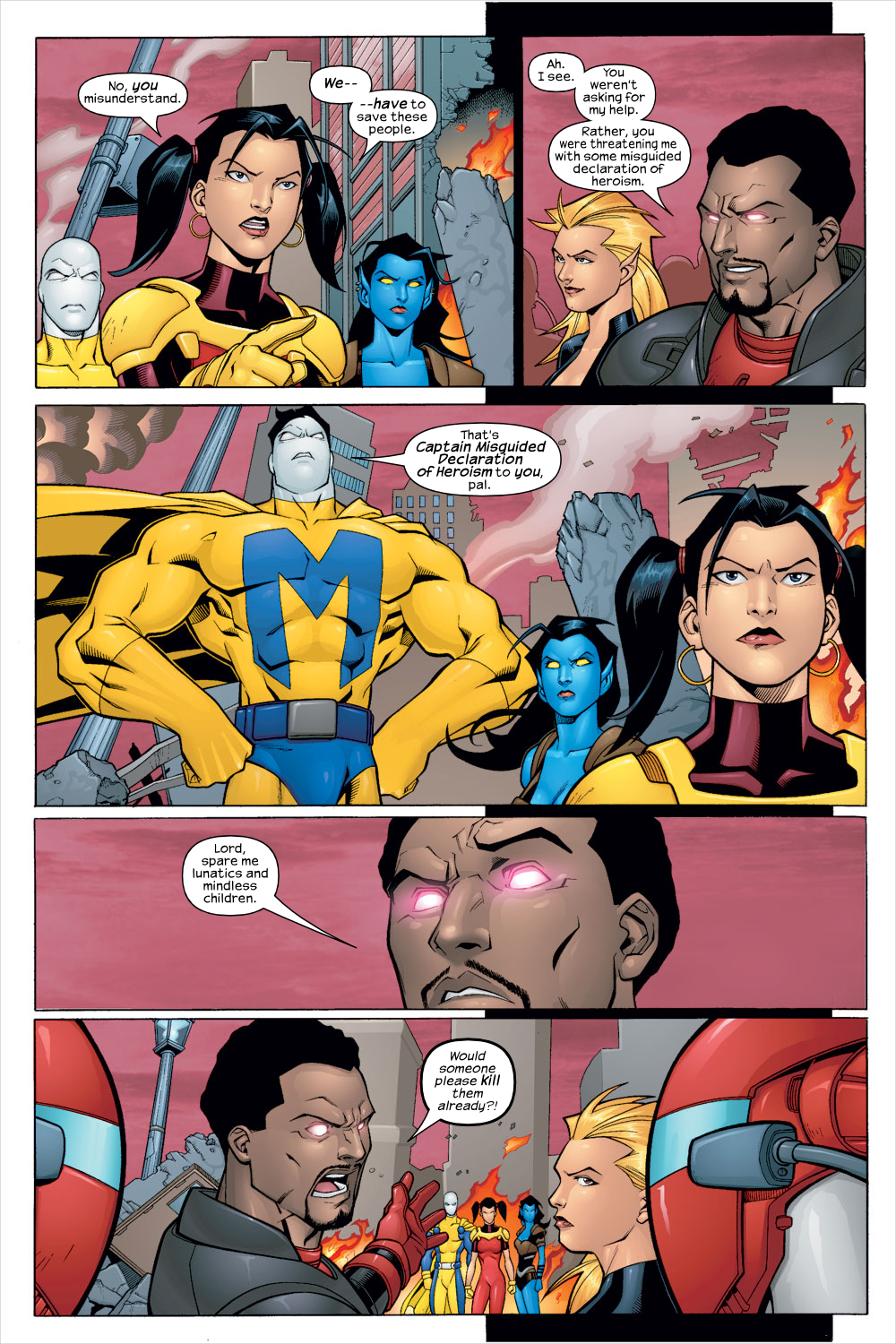 Read online Exiles (2001) comic -  Issue #27 - 5