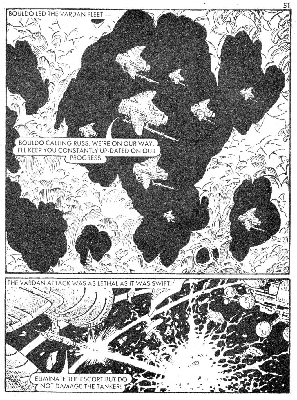 Read online Starblazer comic -  Issue #87 - 51