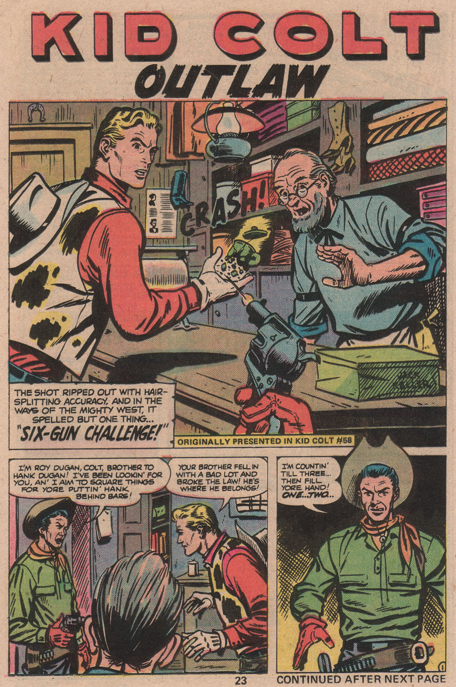 Read online Kid Colt Outlaw comic -  Issue #214 - 25