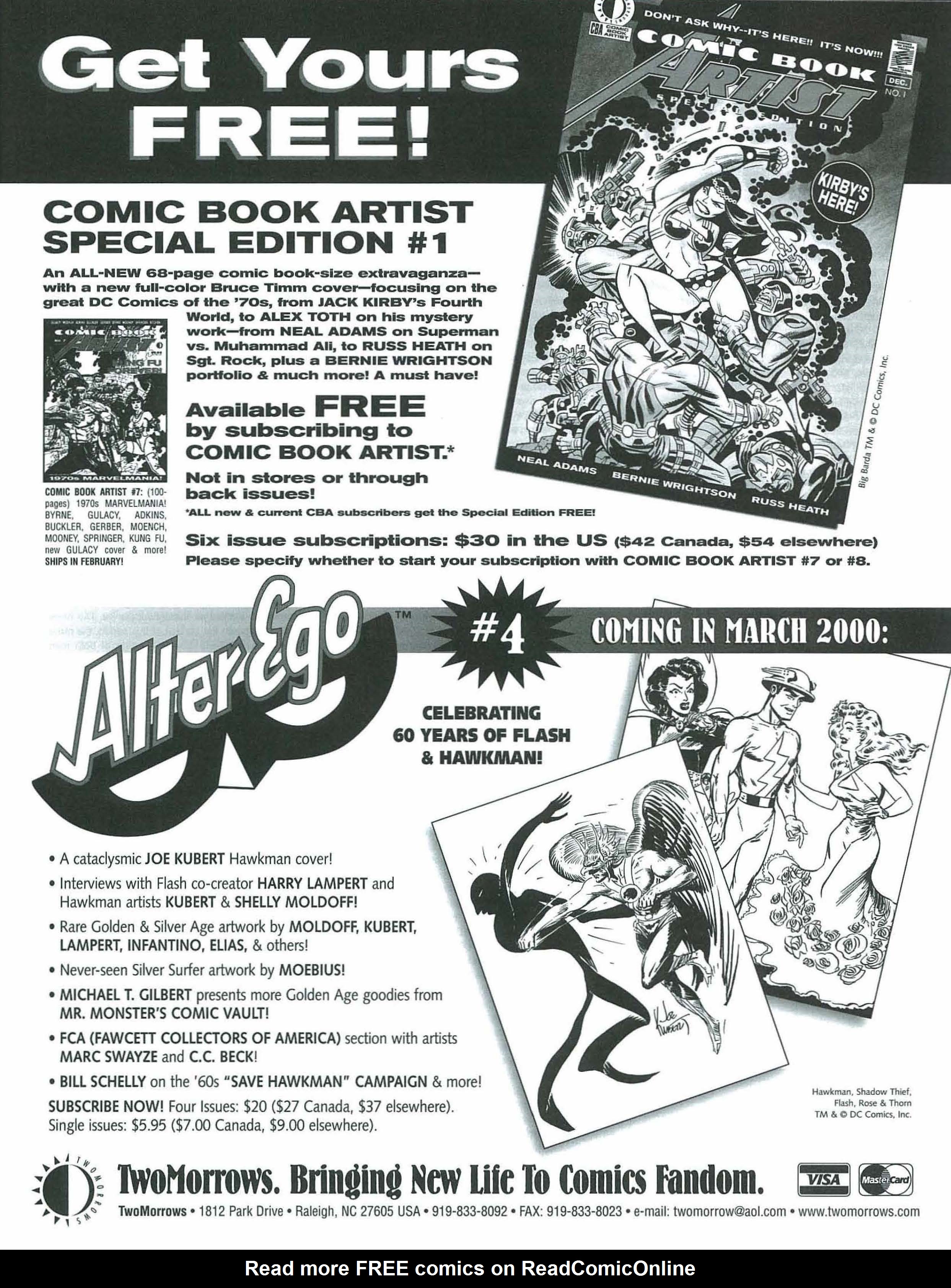 Read online The Jack Kirby Collector comic -  Issue #27 - 31