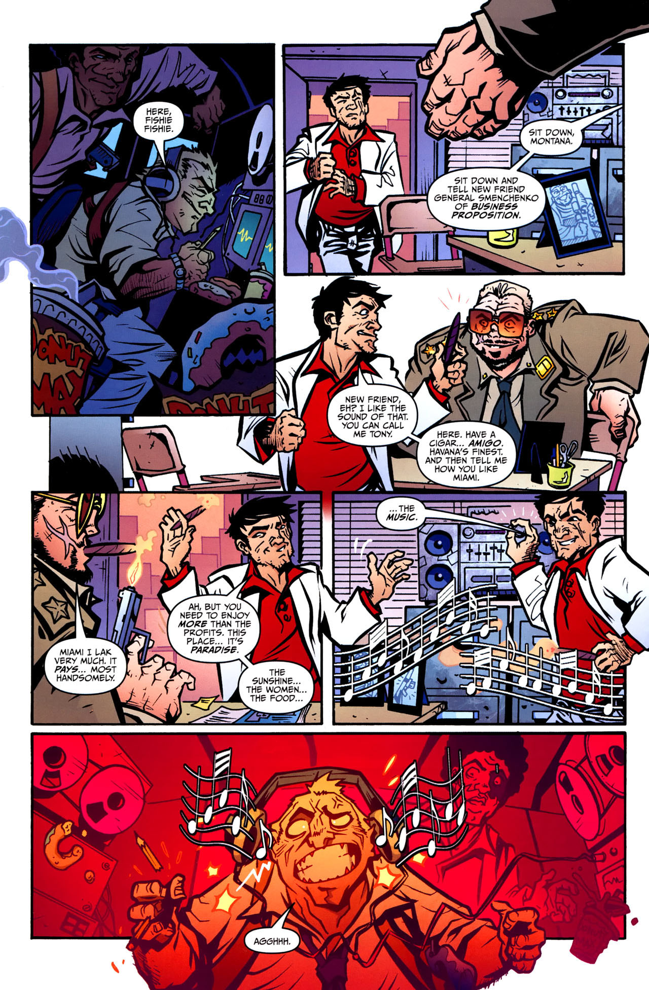 Read online Scarface: Scarred for Life comic -  Issue #3 - 7