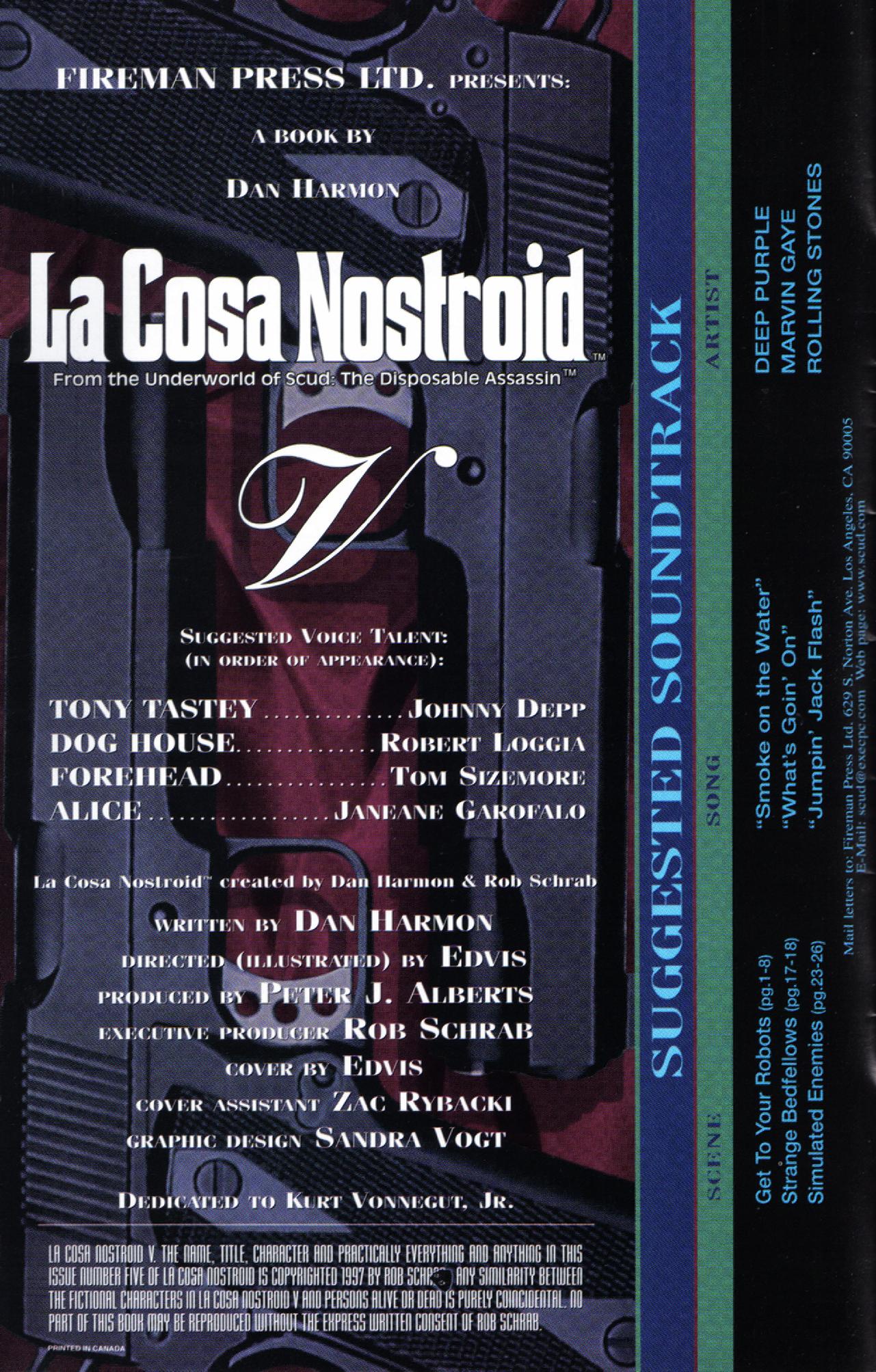 Read online La Cosa Nostroid comic -  Issue #5 - 2
