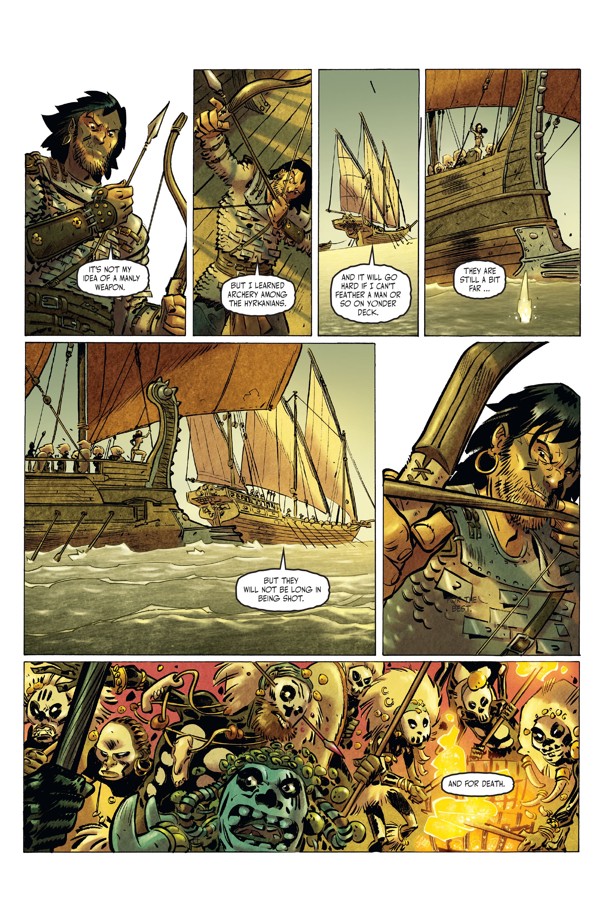 Read online The Cimmerian comic -  Issue # TPB 1 - 14