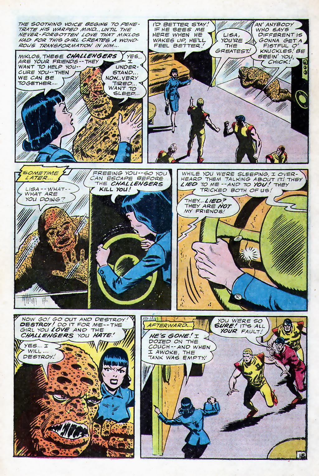 Challengers of the Unknown (1958) Issue #51 #51 - English 21