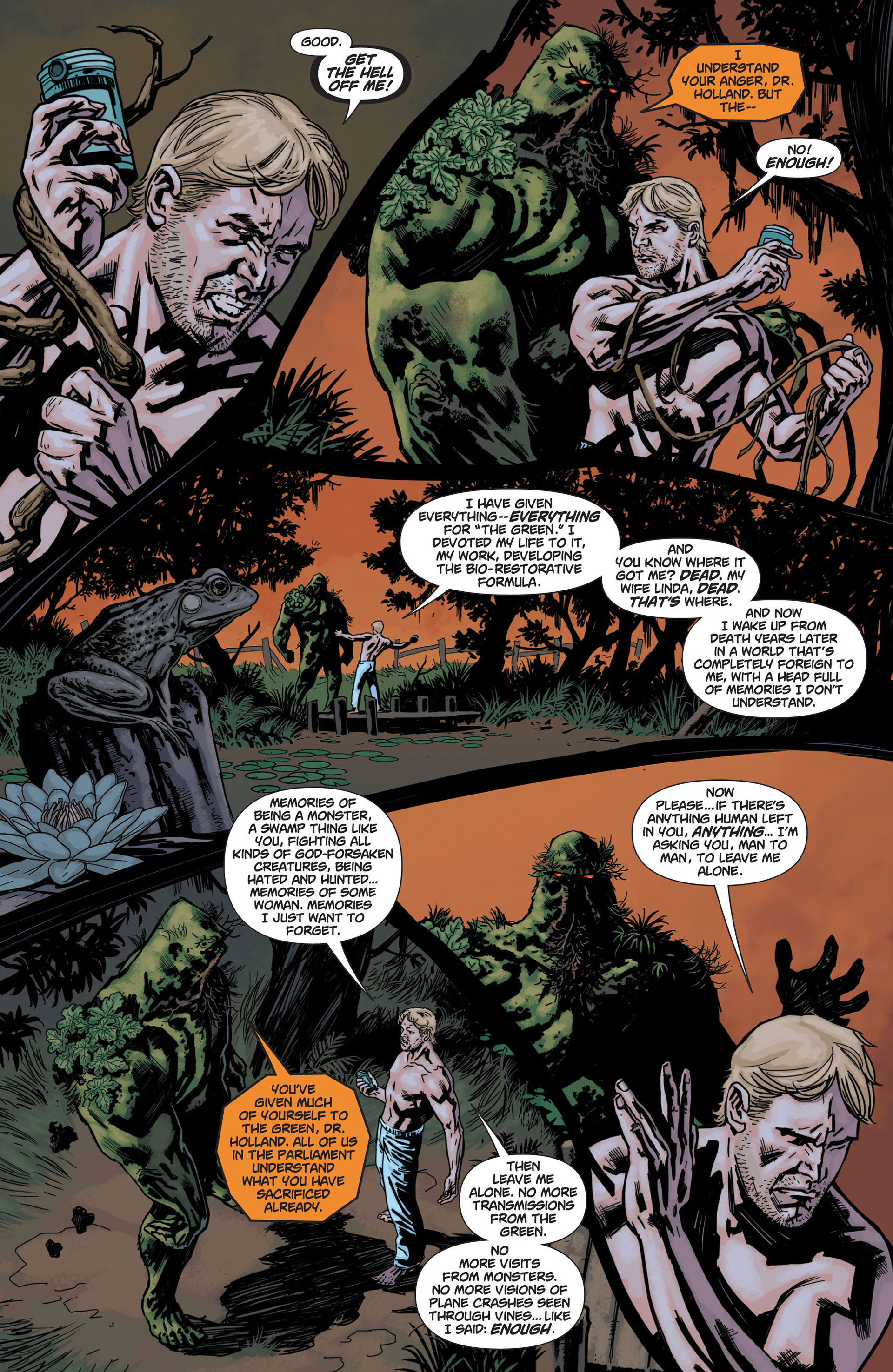 Read online Swamp Thing (2011) comic -  Issue #2 - 7