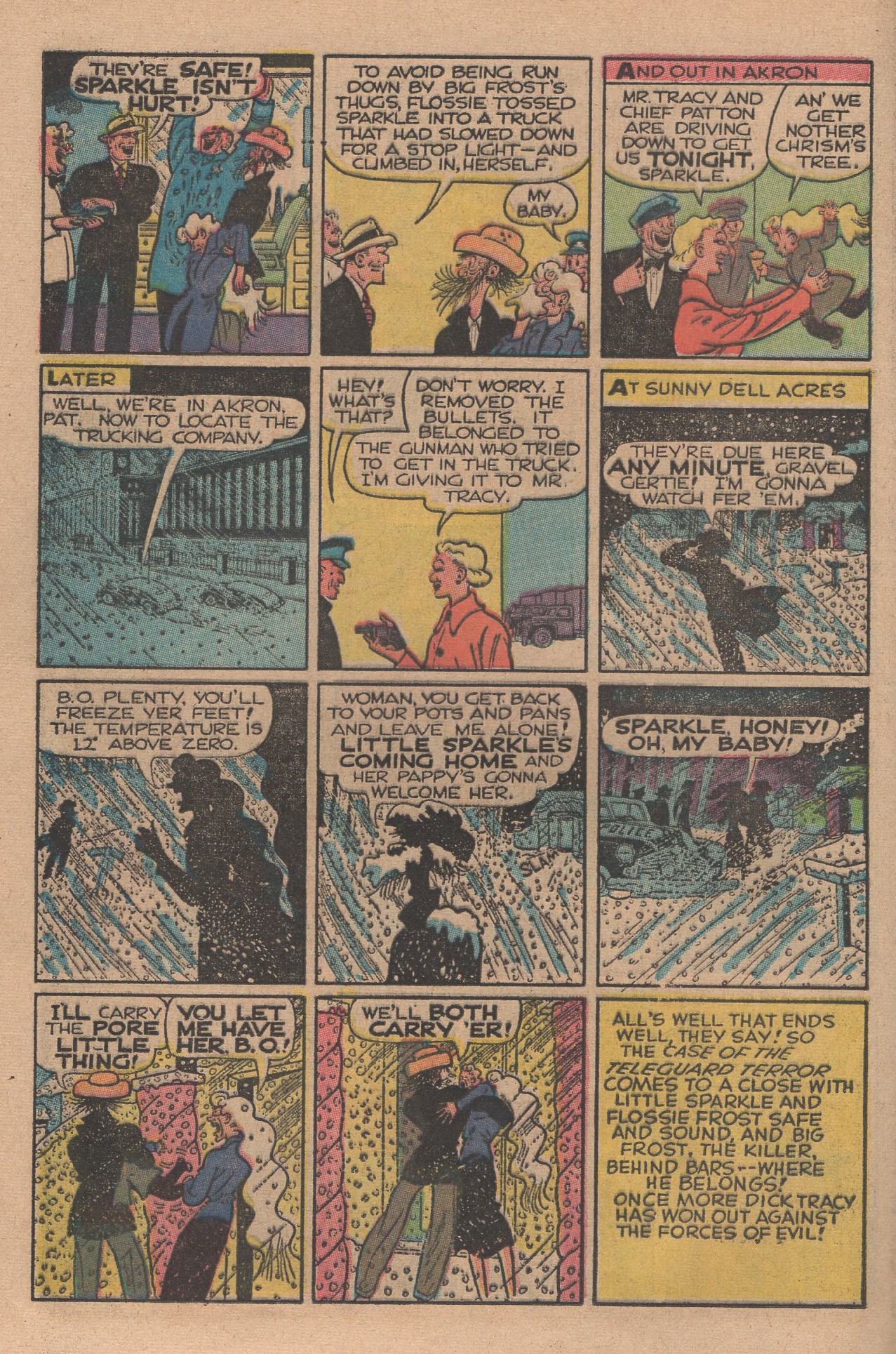 Read online Dick Tracy comic -  Issue #144 - 78