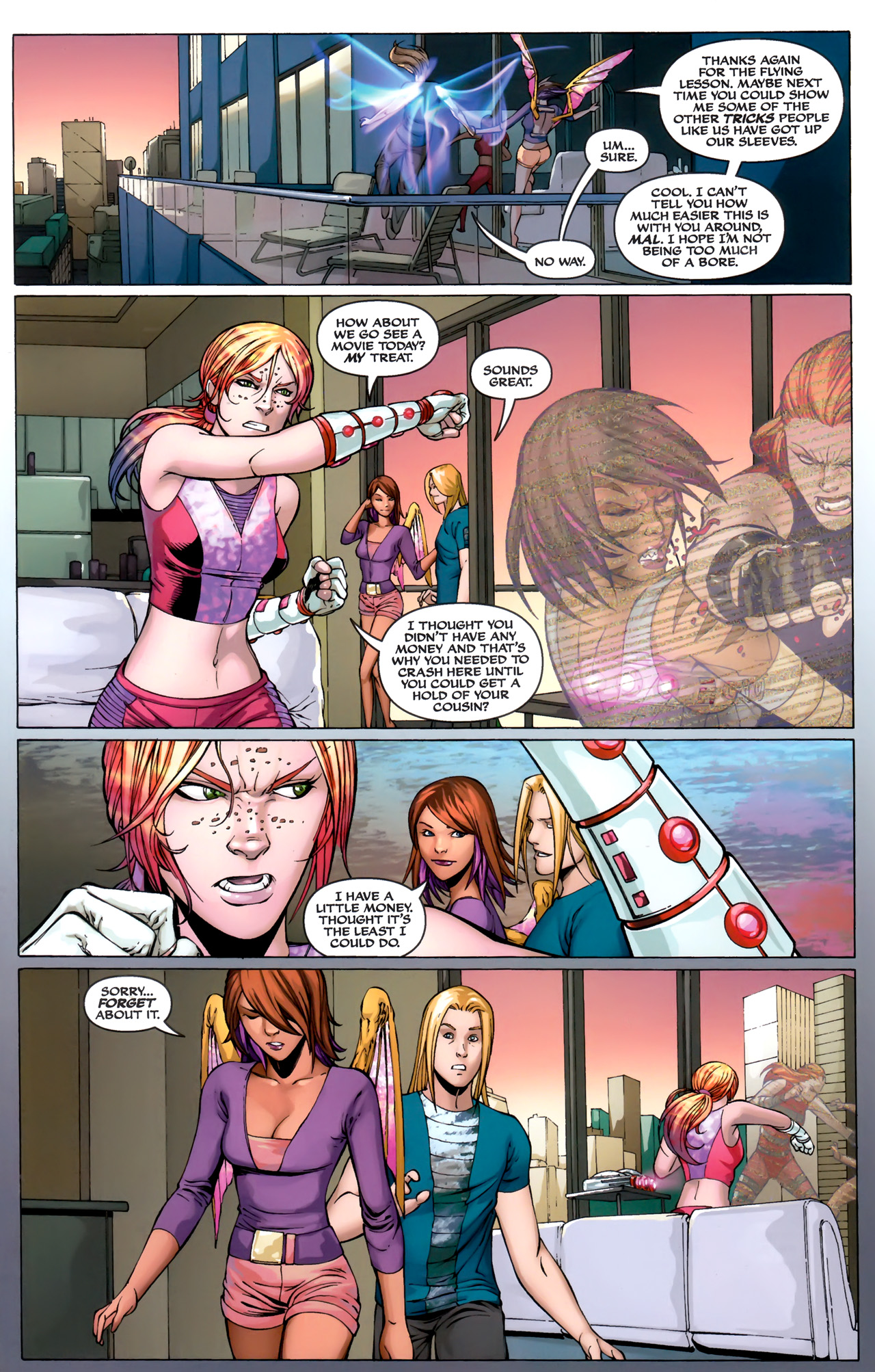 Read online Michael Turner's Soulfire (2009) comic -  Issue #2 - 16