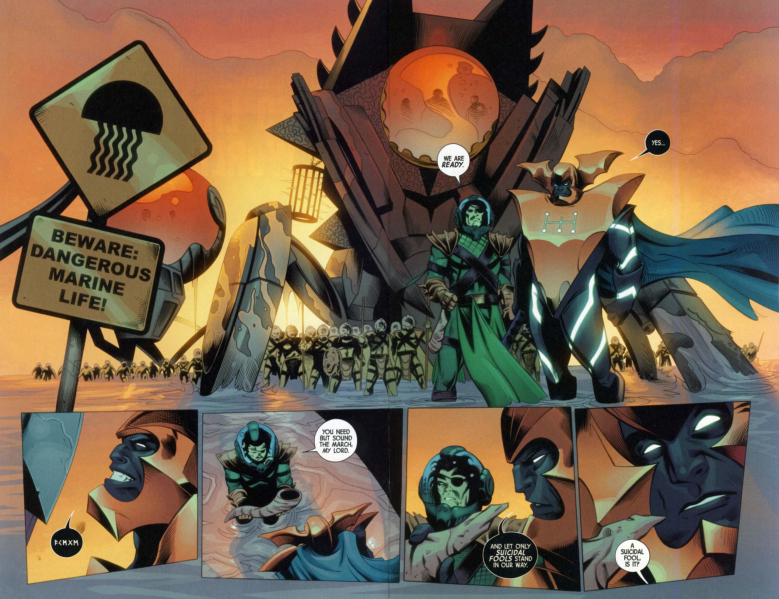 Read online Fear Itself: The Deep comic -  Issue #4 - 8