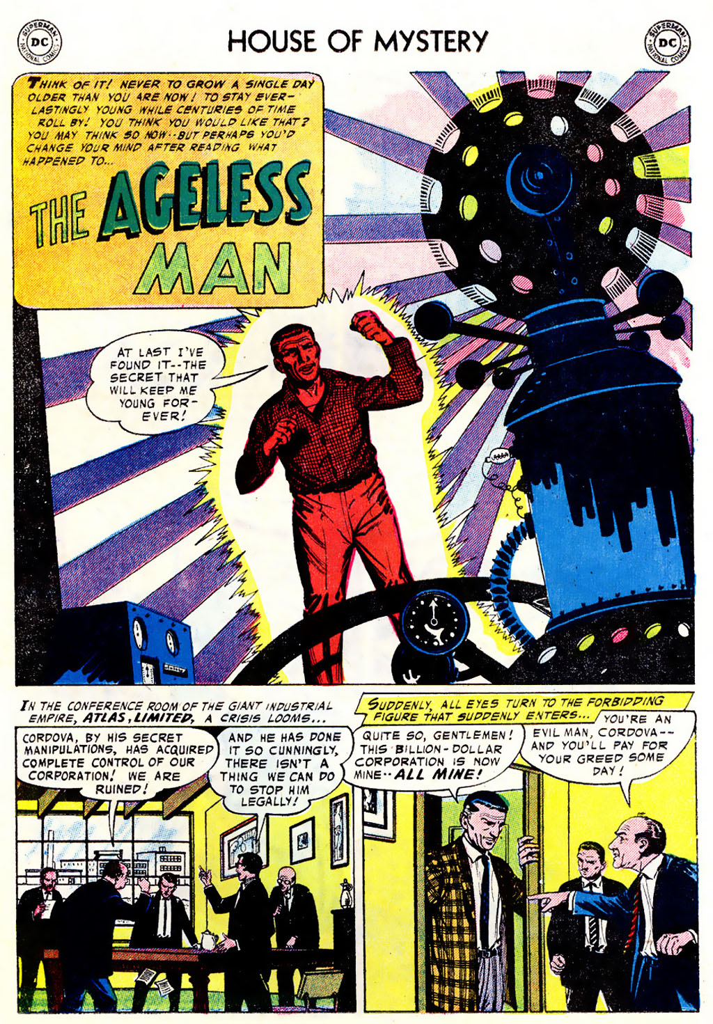 Read online House of Mystery (1951) comic -  Issue #57 - 19