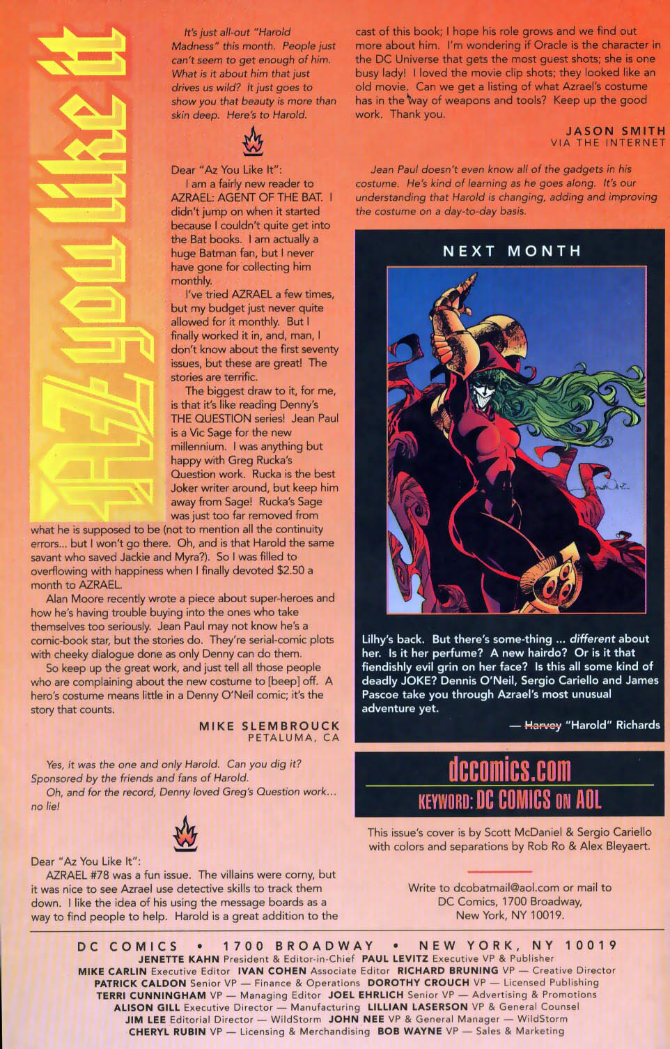 Read online Azrael: Agent of the Bat comic -  Issue #82 - 24