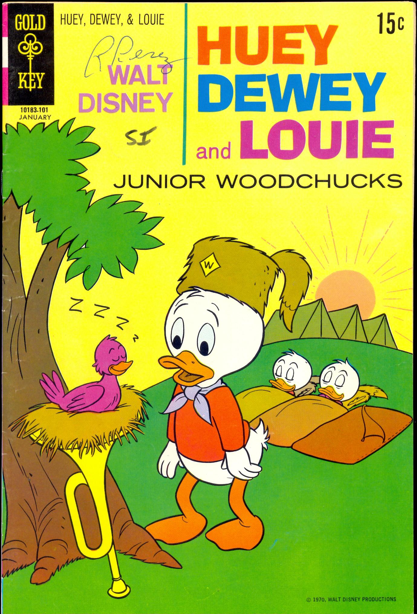 Read online Huey, Dewey, and Louie Junior Woodchucks comic -  Issue #8 - 1